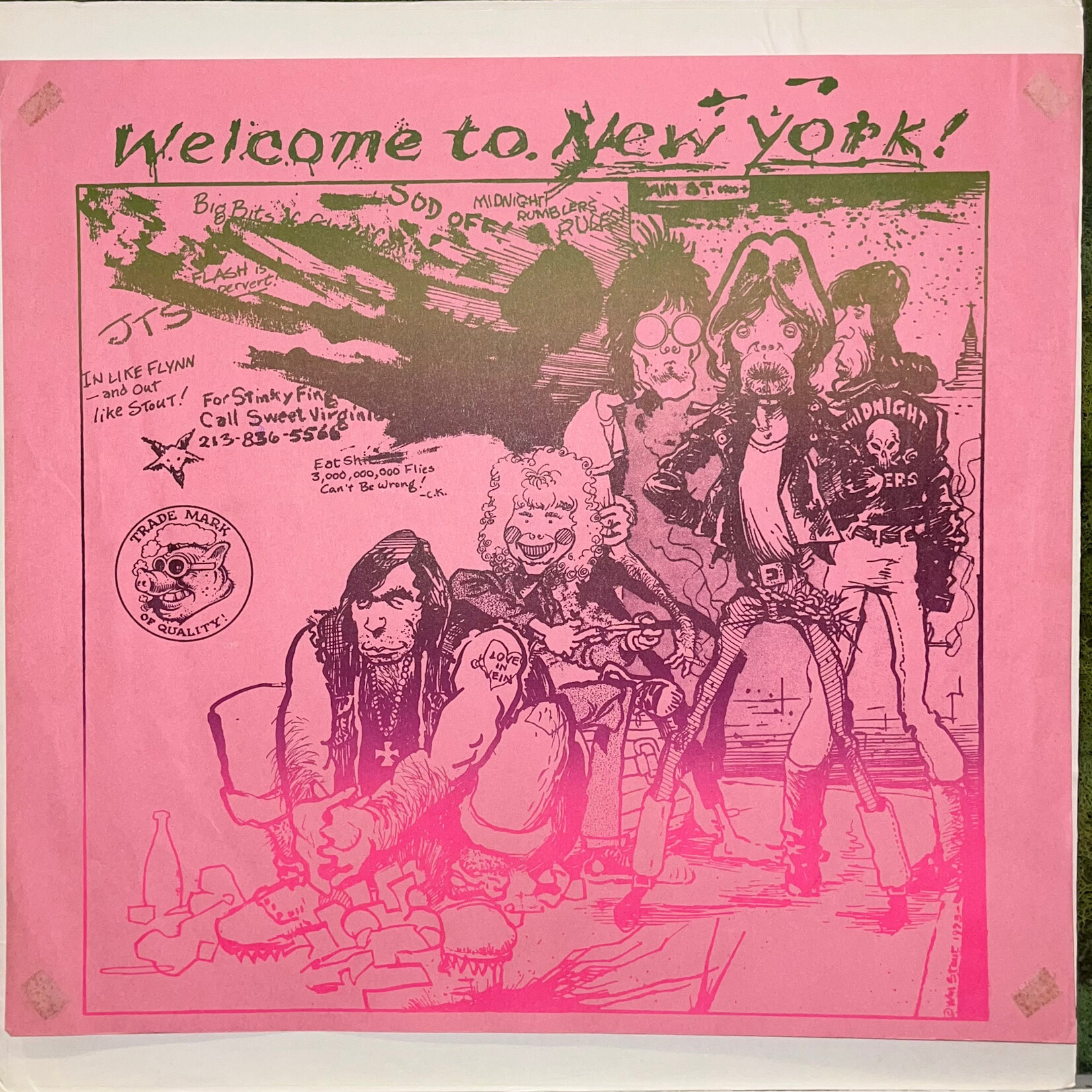 [Kollectible Vinyl] Rolling Stones: Welcome To New York (July 26, 1972, Madison Square Gardens, Ex) [TRADE MARK OF QUALITY]