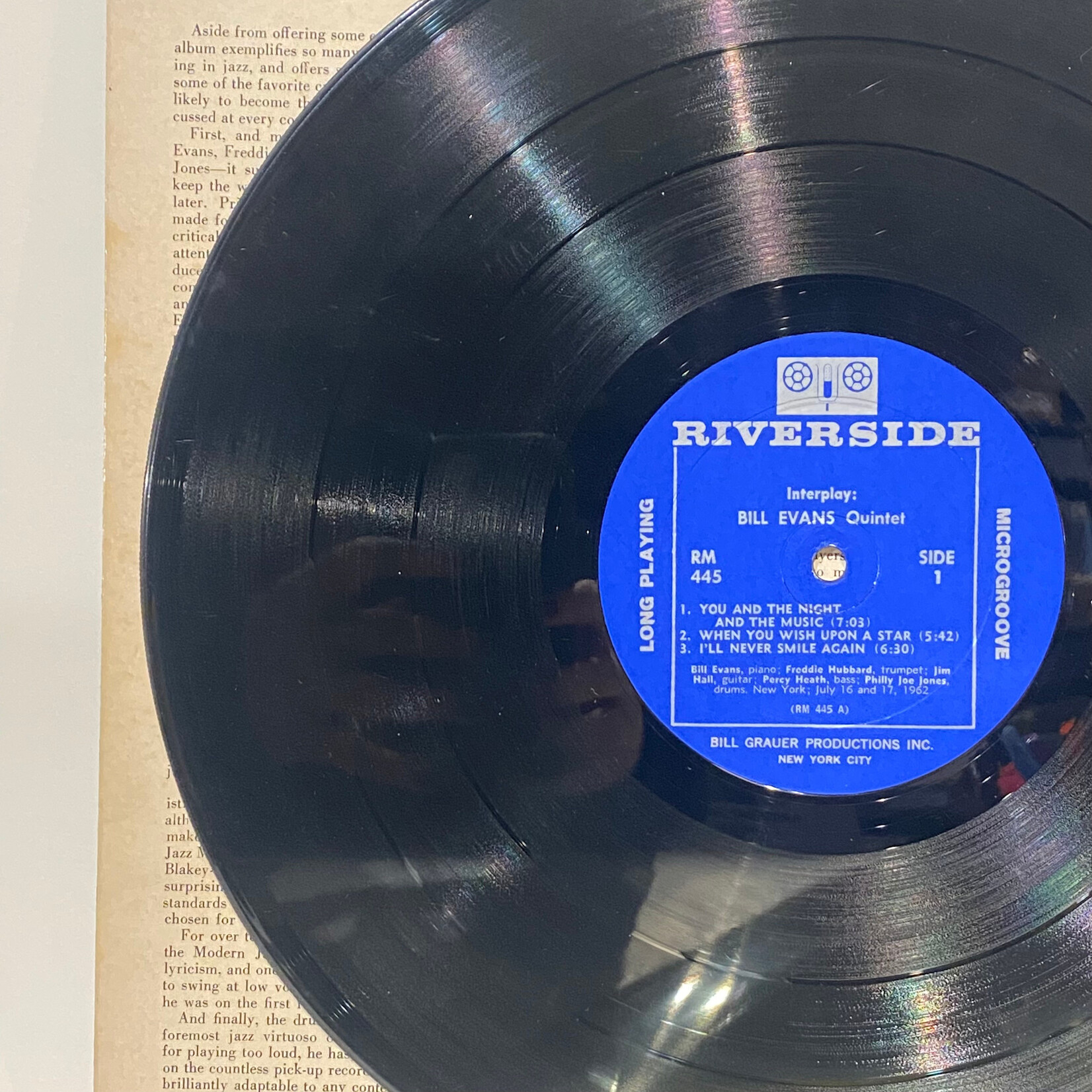 [Kollectibles] Evans, Bill: Interplay (1962,USA, VG) [RIVERSIDE]