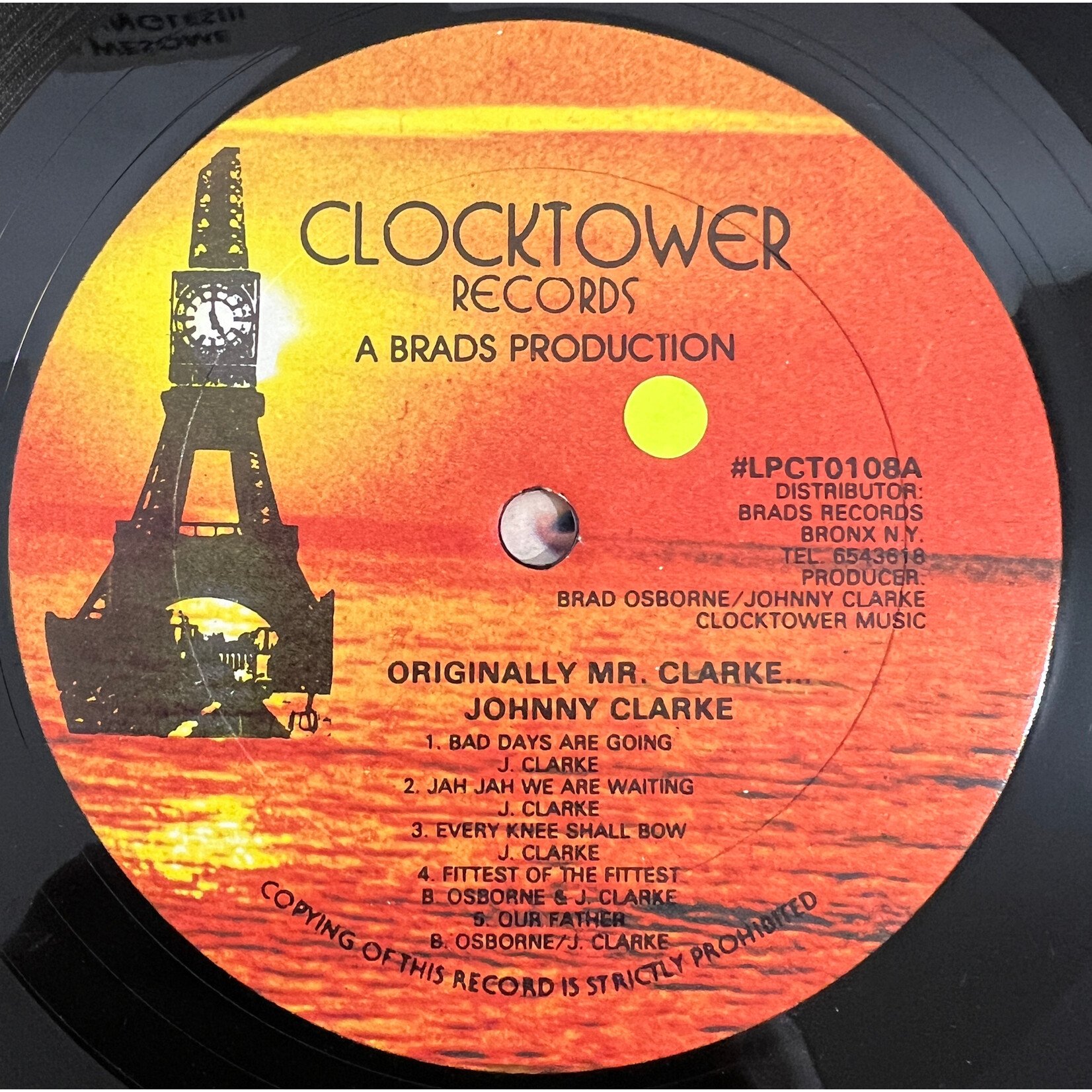 [Kollectibles] Clarke, Johnny: Originally Mr.Clarke (1980, USA, VG)[CLOCKTOWER]