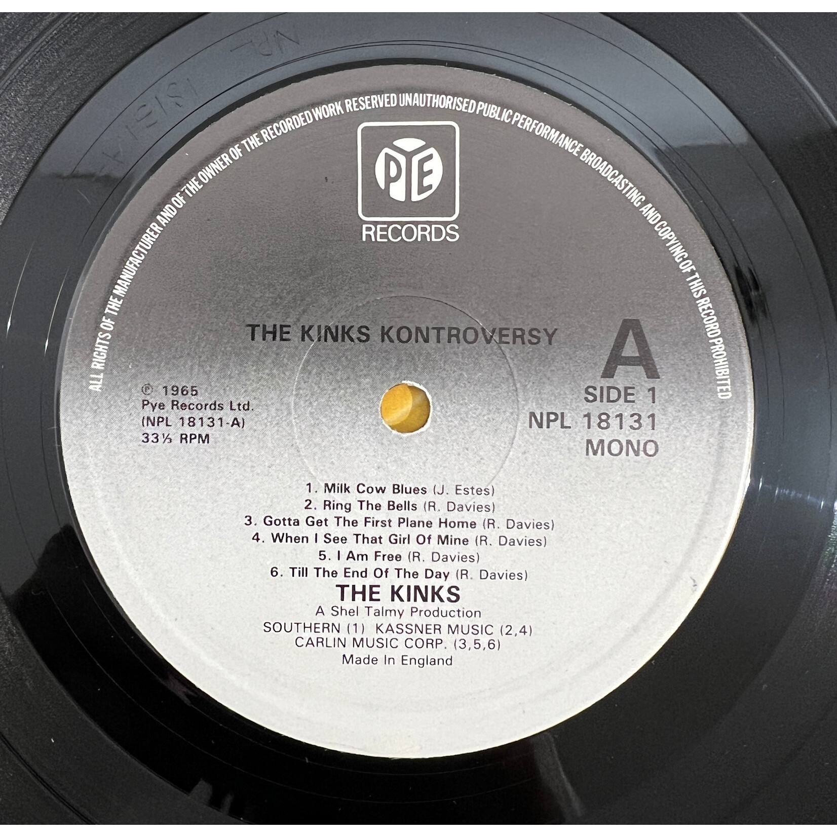 [Kollectibles] Kinks: Kontroversy (1980, UK, Mono w/ Inner, Ex)[PYE]