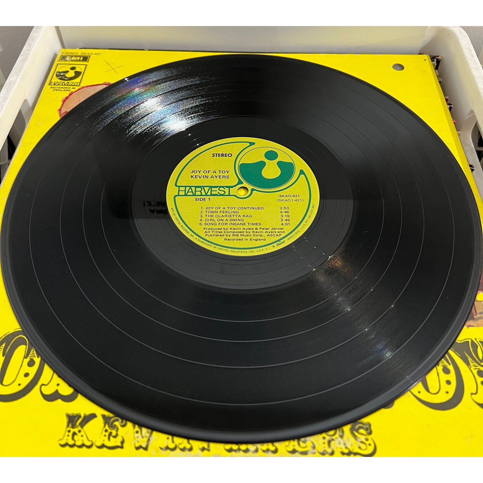 [Kollectibles] Ayers, Kevin: Joy of a Toy (1969, USA, w/ Inner, VG+)[HARVEST]