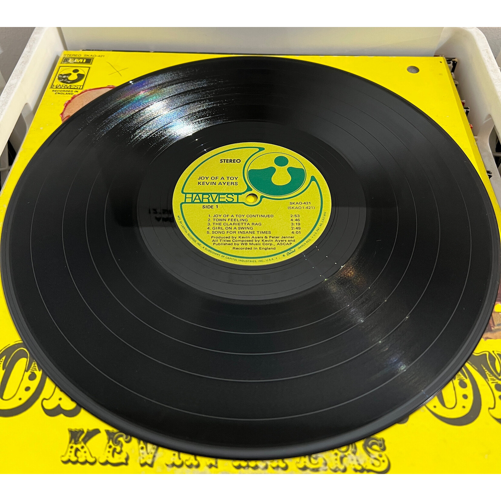 [Kollectibles] Ayers, Kevin: Joy of a Toy (1969, USA, w/ Inner, VG+)[HARVEST]