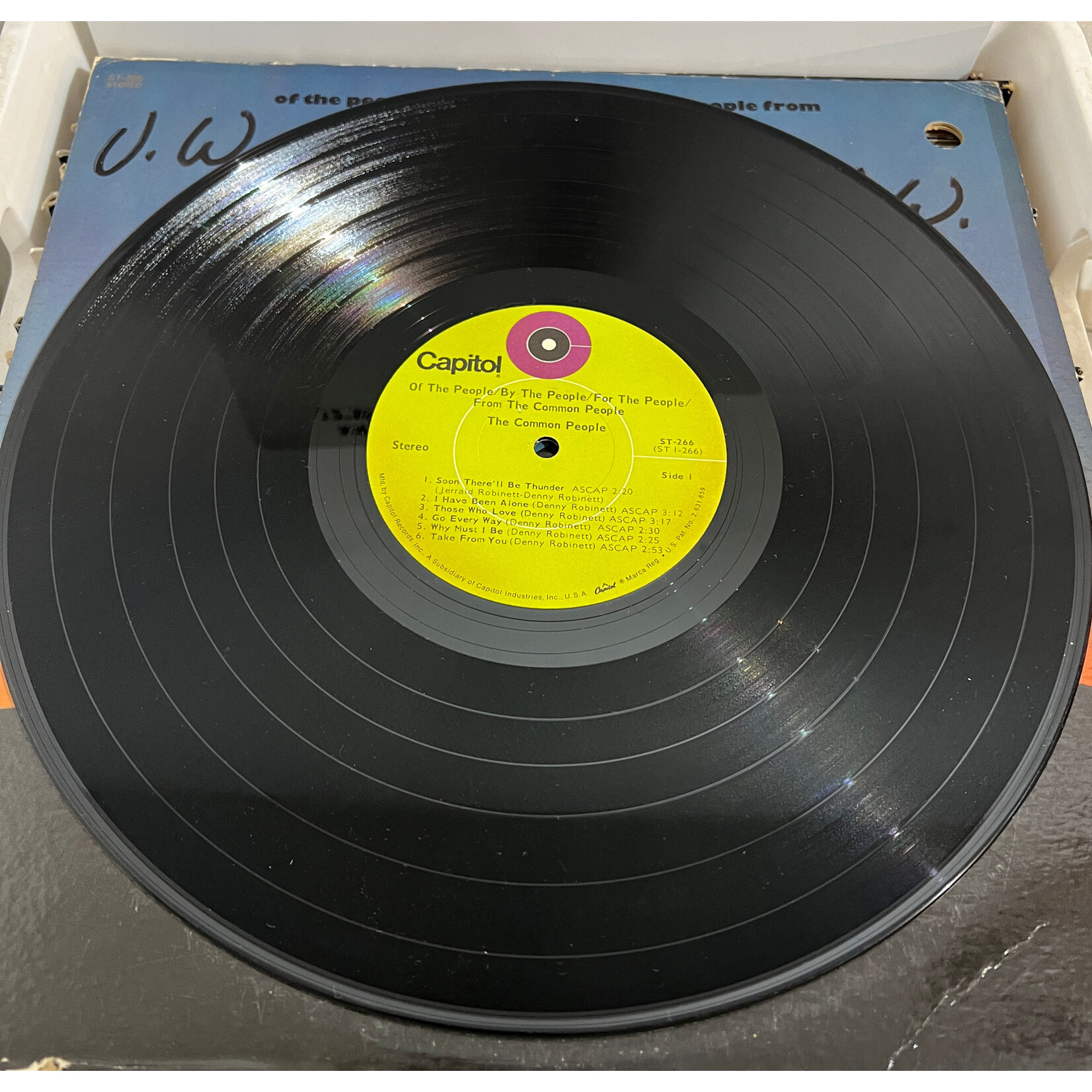 [Kollectible Vinyl] Common People: Of The People/ By The People/ For The People (1969, USA,David Axelrod Production, Disc VG+) [CAPITOL]