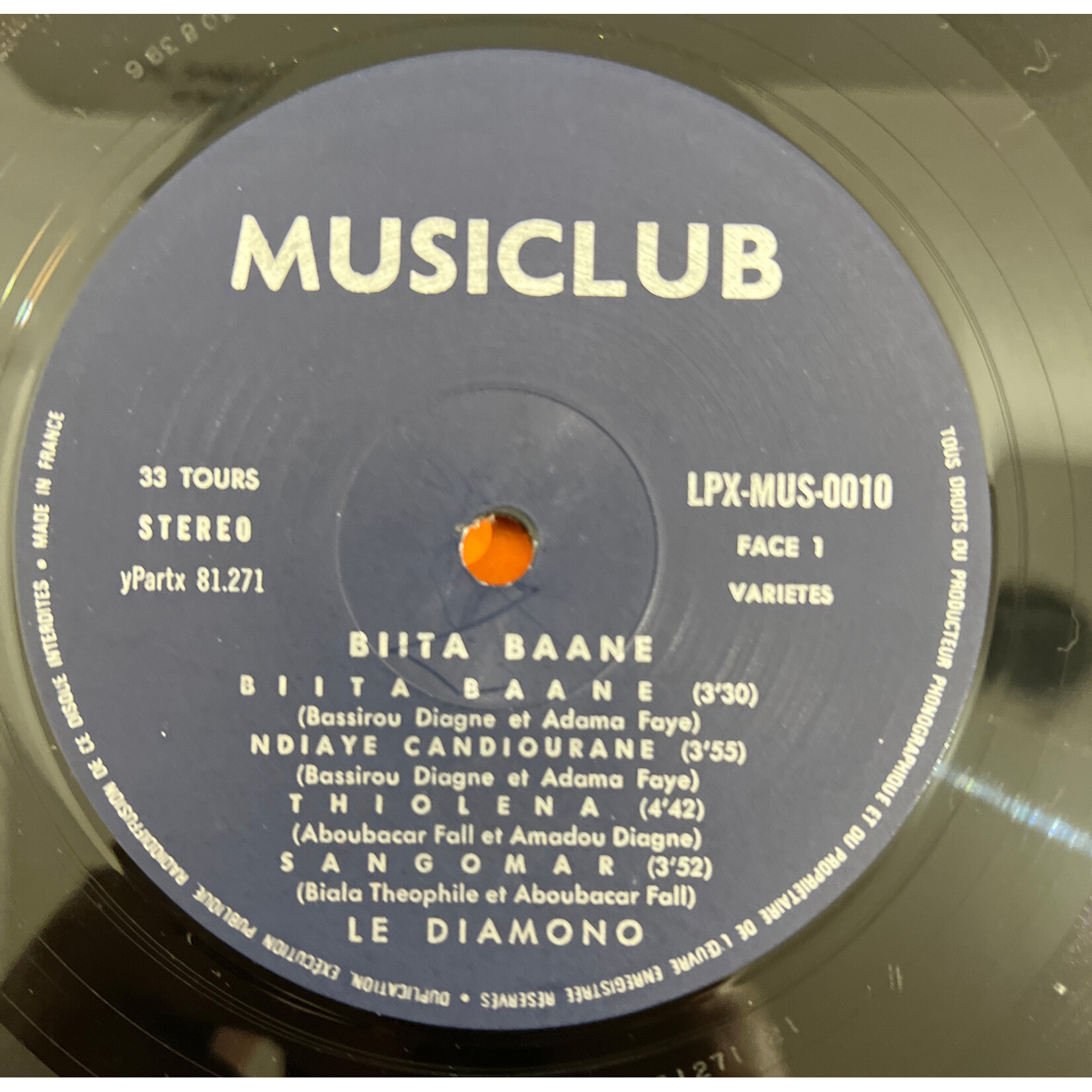 [Kollectibles] Le Diamono: Biita-Baane (1975, Senegal, VG+) [MUSICLUB]