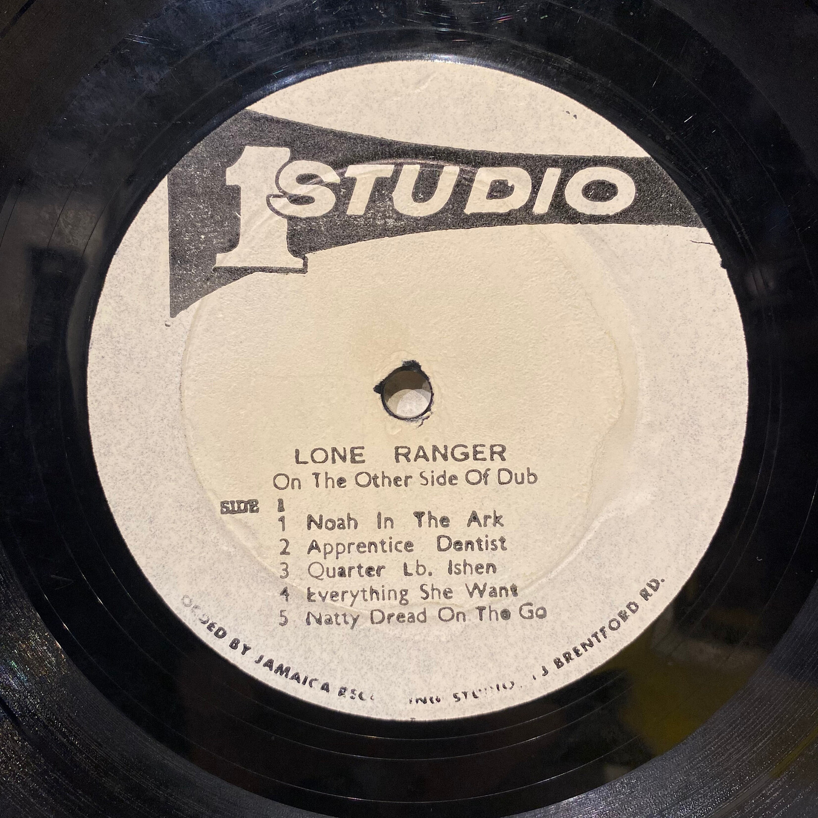 [Kollectibles] Lone Ranger: On the Other Side of Dub (1977, Jamaica, Dub, VG)[STUDIO ONE]