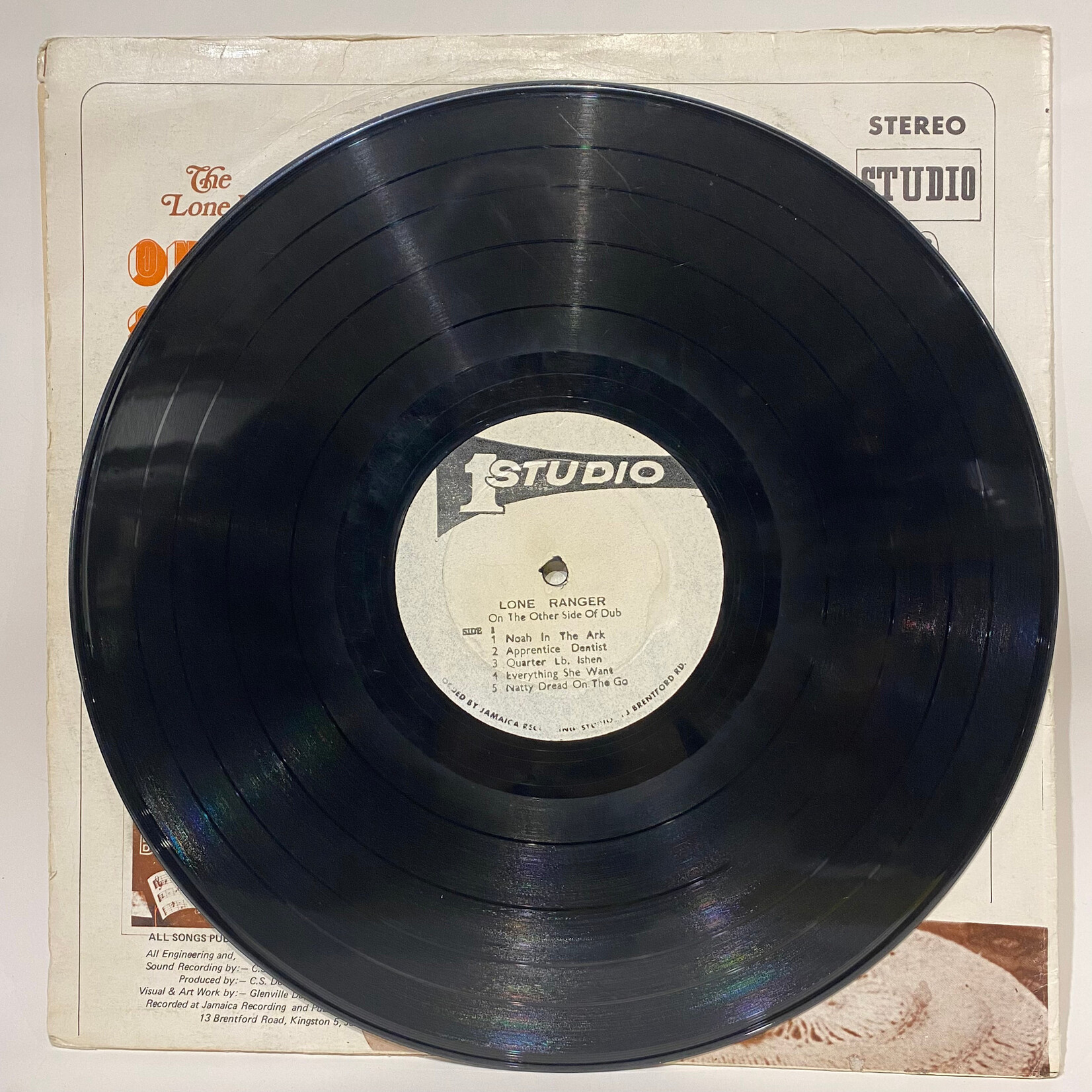 [Kollectible Vinyl] Lone Ranger: On the Other Side of Dub (1977, Jamaica, Dub, VG)[STUDIO ONE]