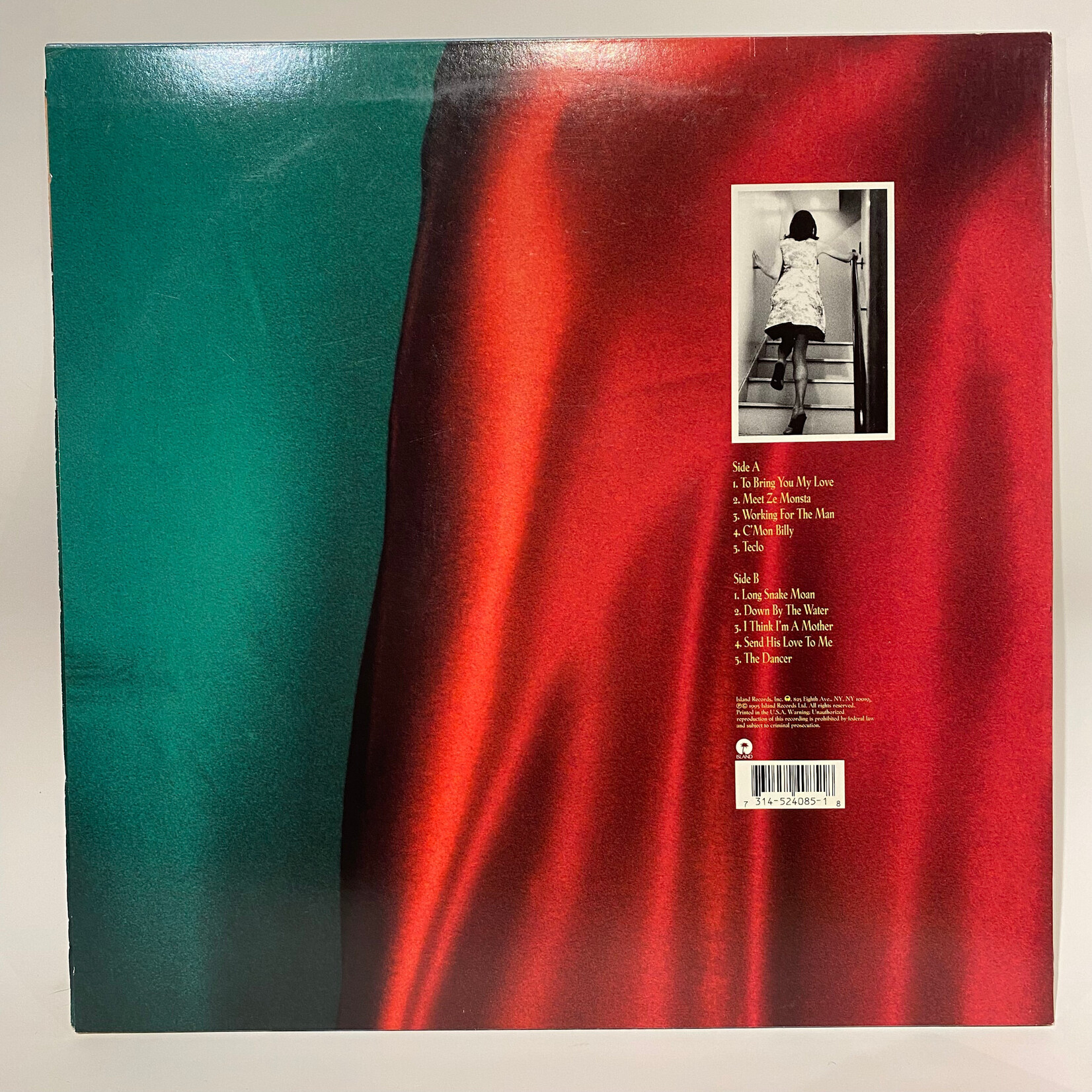 [Kollectible Vinyl] PJ Harvey:  To Bring You My Love (1995, USA, 1st Issue, VG+)[ISLAND]
