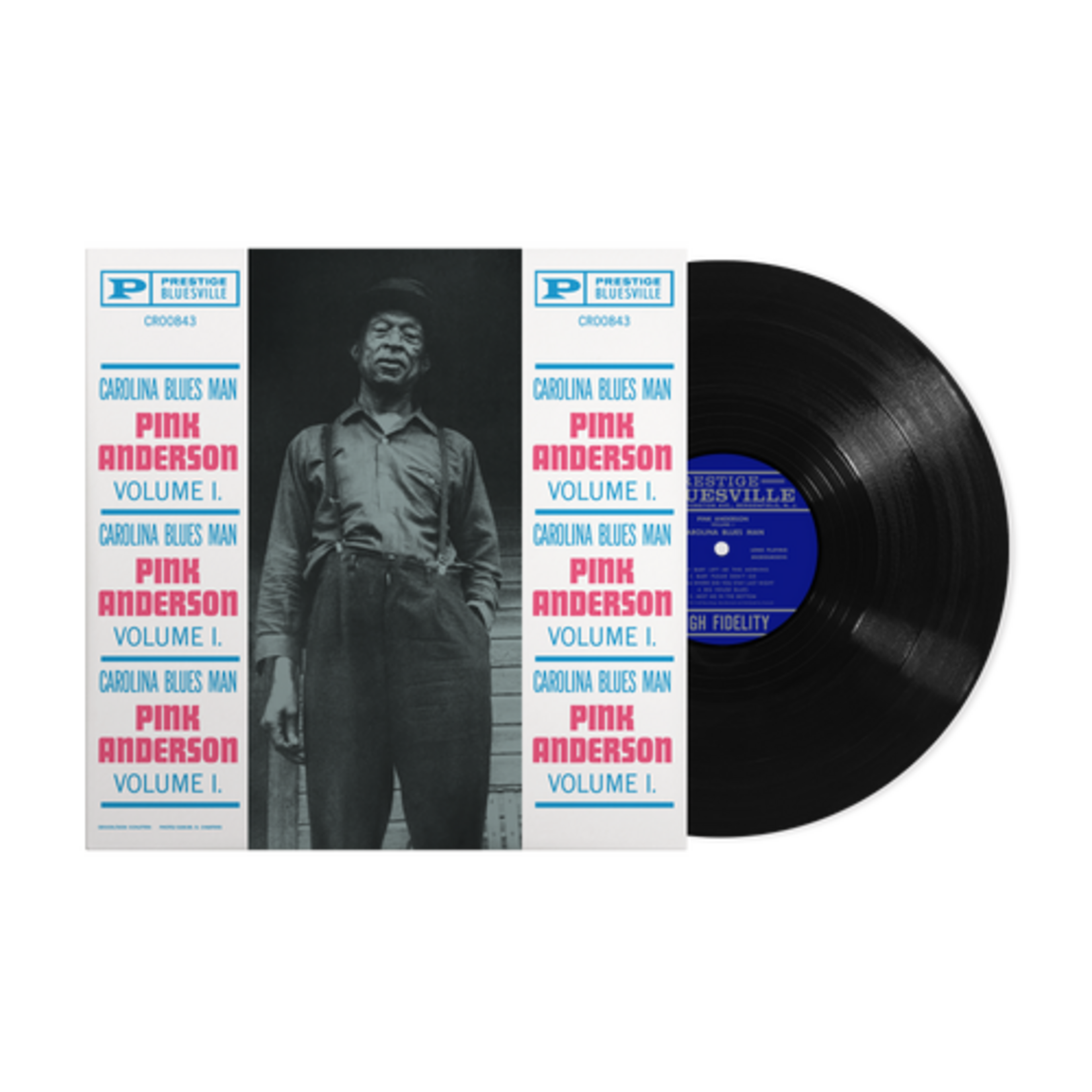 [New Vinyl] Anderson Pink: Vol 1 Carolina Blues Ma [CONCORD JAZZ INC.]