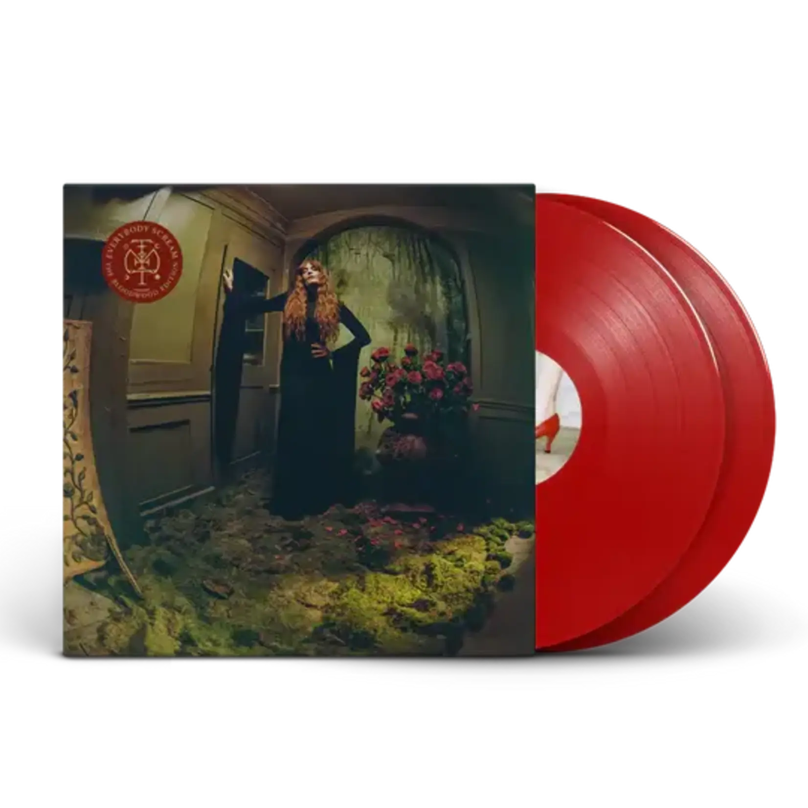 [New] Florence & The Machine: Everybody Scream (2LP-clear red vinyl w/alt cover-indie excl.) [REPUBLIC]