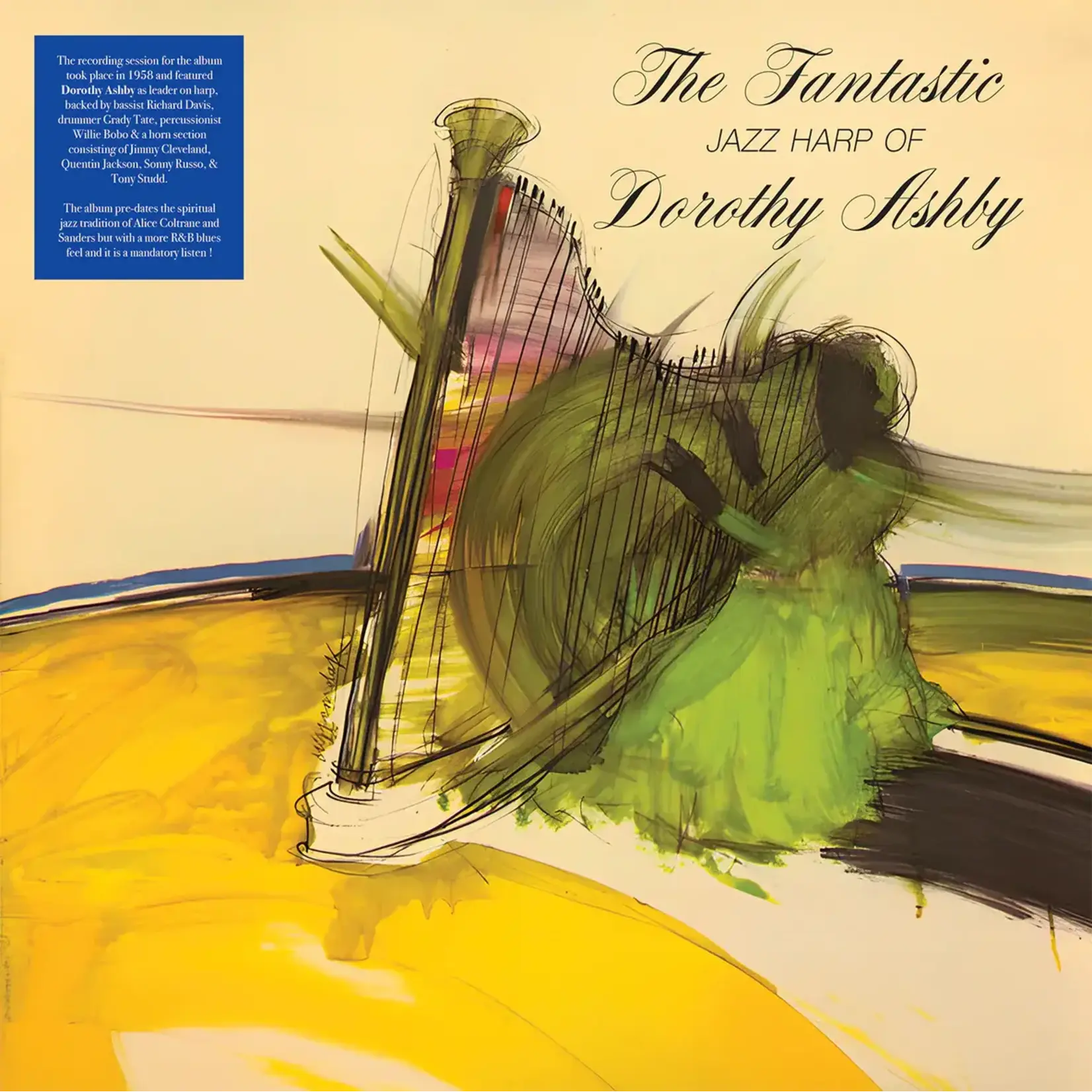 [New Vinyl] Ashby, Dorothy: The Fantastic Jazz Harp Of Dorothy Ashby [LIFE GOES ON]