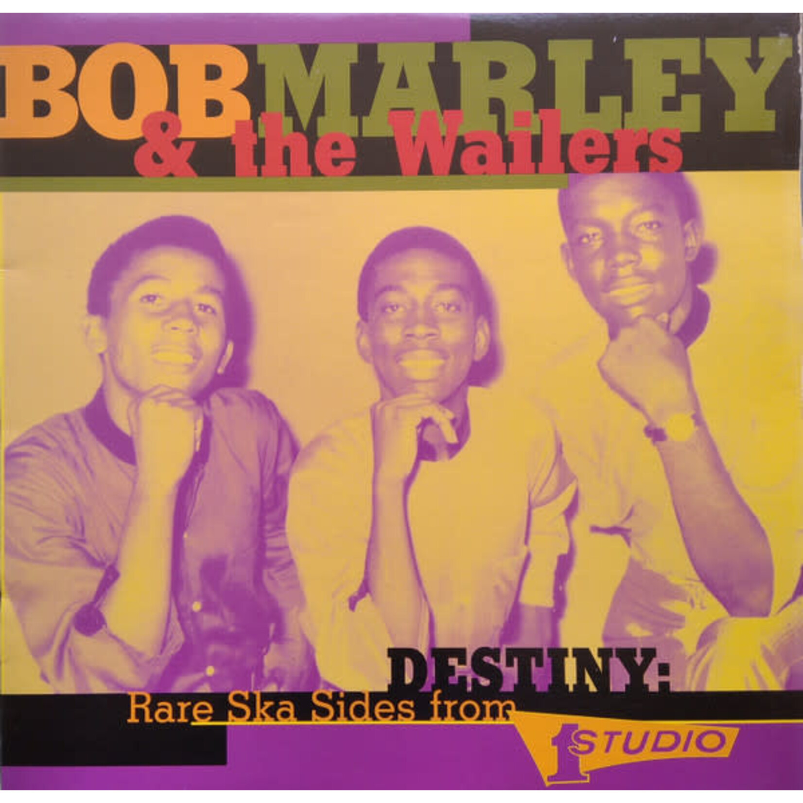 [Kollectible Vinyl] Bob Marley & The Wailers: Destiny - Rare Ska Sides From Studio 1 (1999, USA, VG+) [HEARTBEAT]