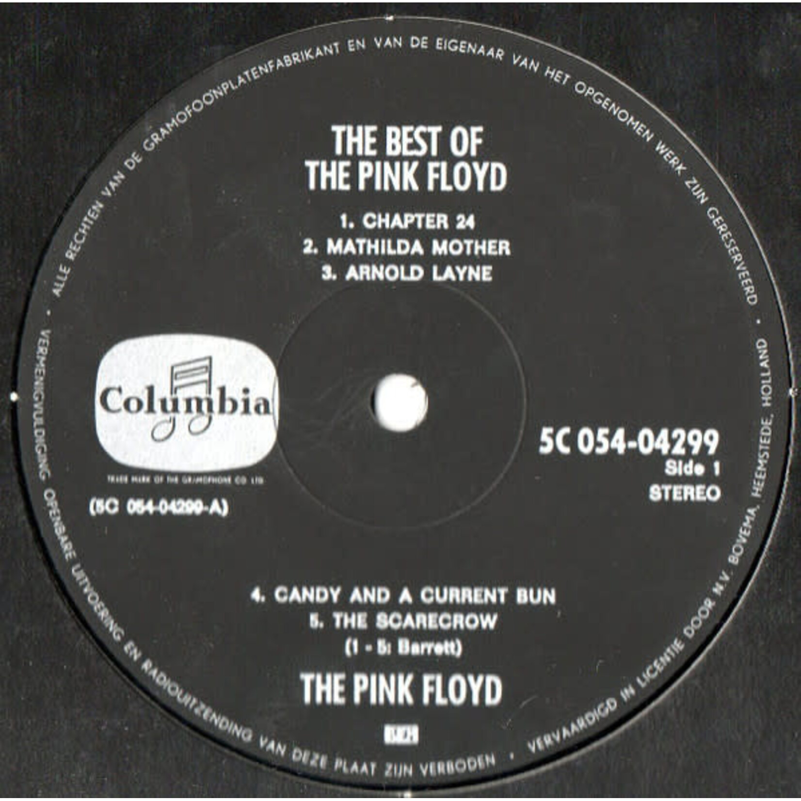 [Kollectibles] Pink Floyd: The Best of Pink Floyd (1970, Netherlands, VG+)