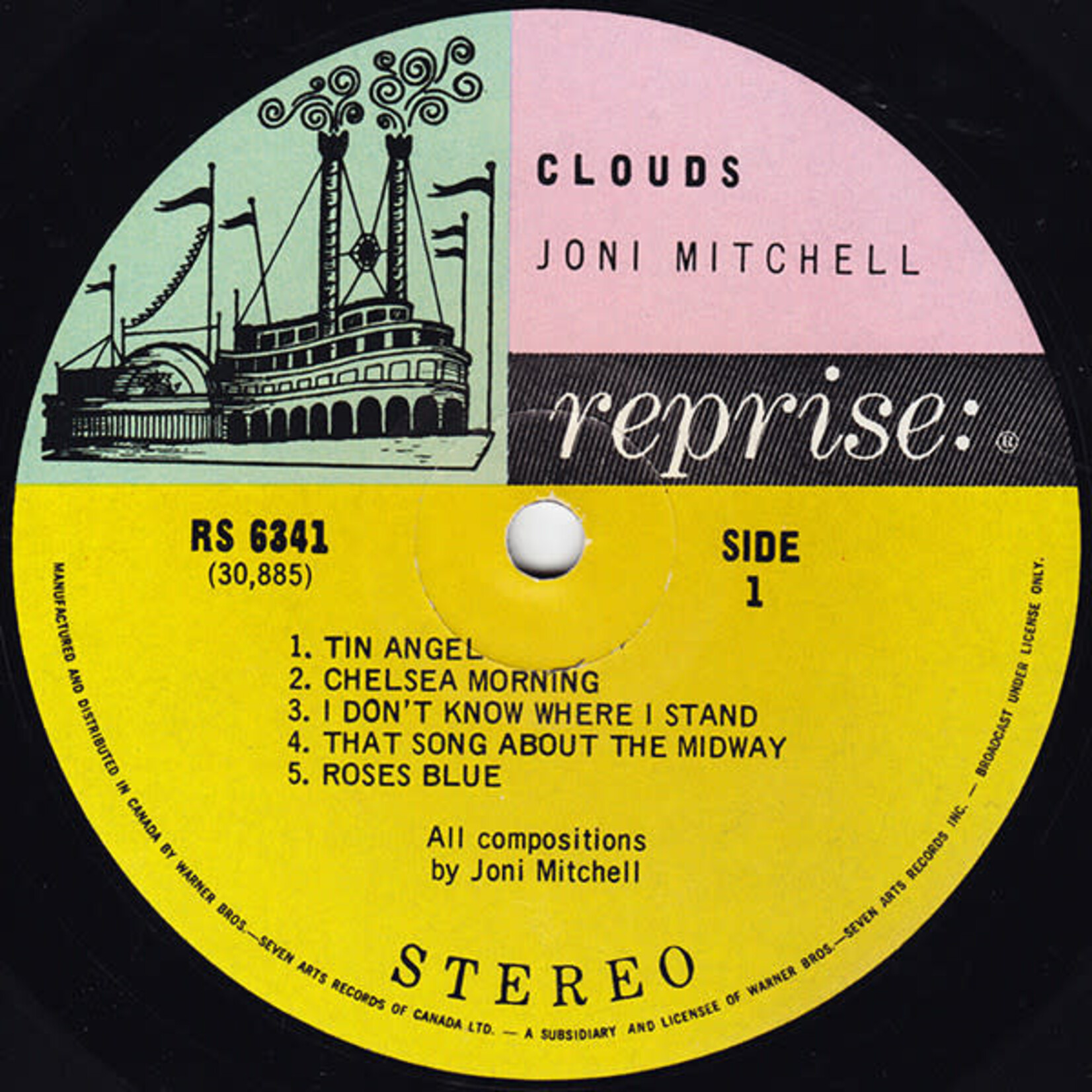 [Kollectibles] Mitchell, Joni: Clouds (1969, Canada, Ex) [REPRISE]