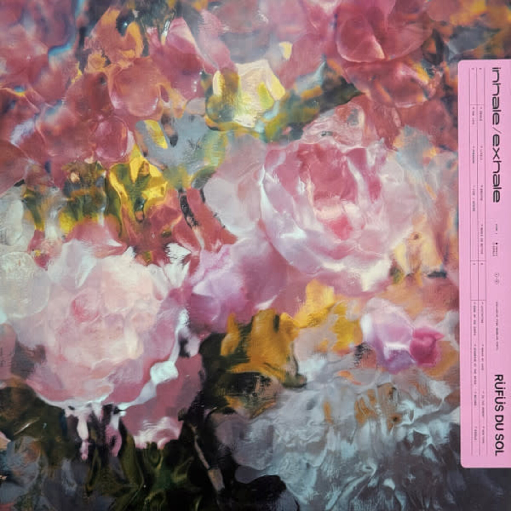 [Kollectibles] Rüfüs Du Sol: Inhale / Exhale (2024, USA, Pink Marbled Vinyl, VG+) [ROSE AVENUE]