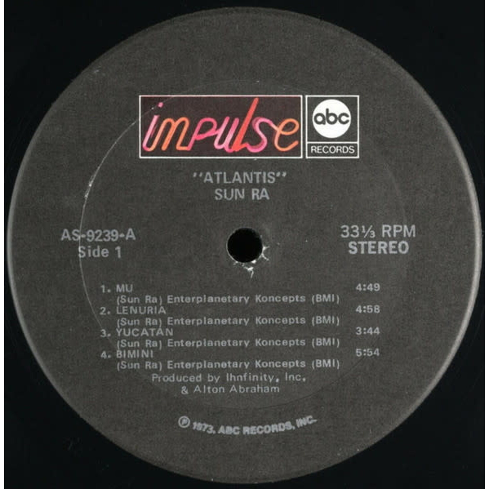 [Kollectible Vinyl] Sun Ra: Atlantis (1973, USA, VG+) [IMPULSE]