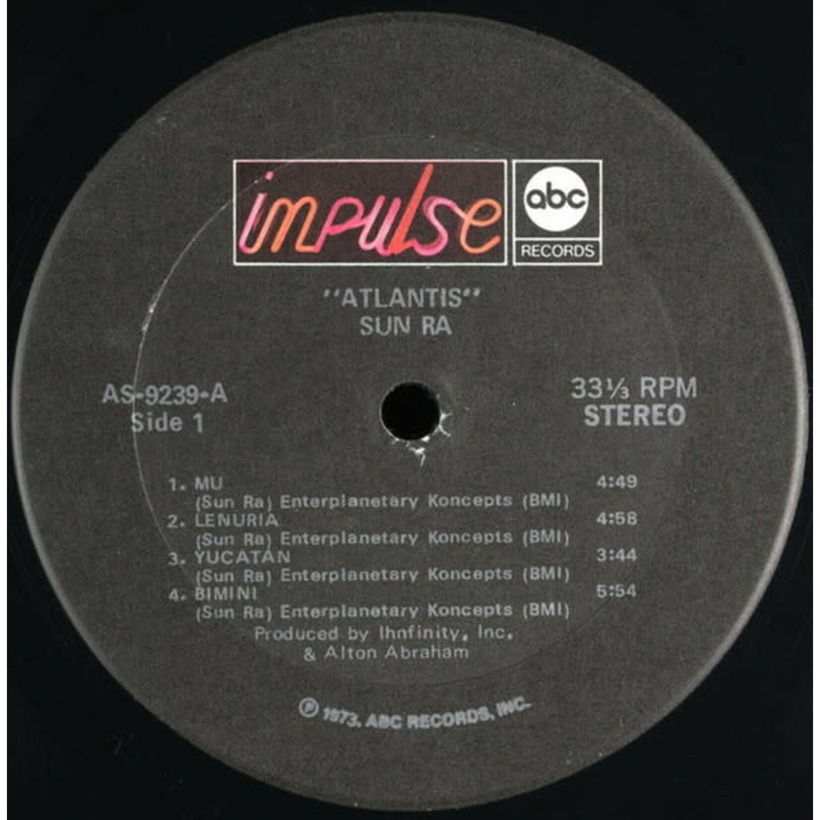 [Kollectibles] Sun Ra: Atlantis (1973, USA, VG+) [IMPULSE]
