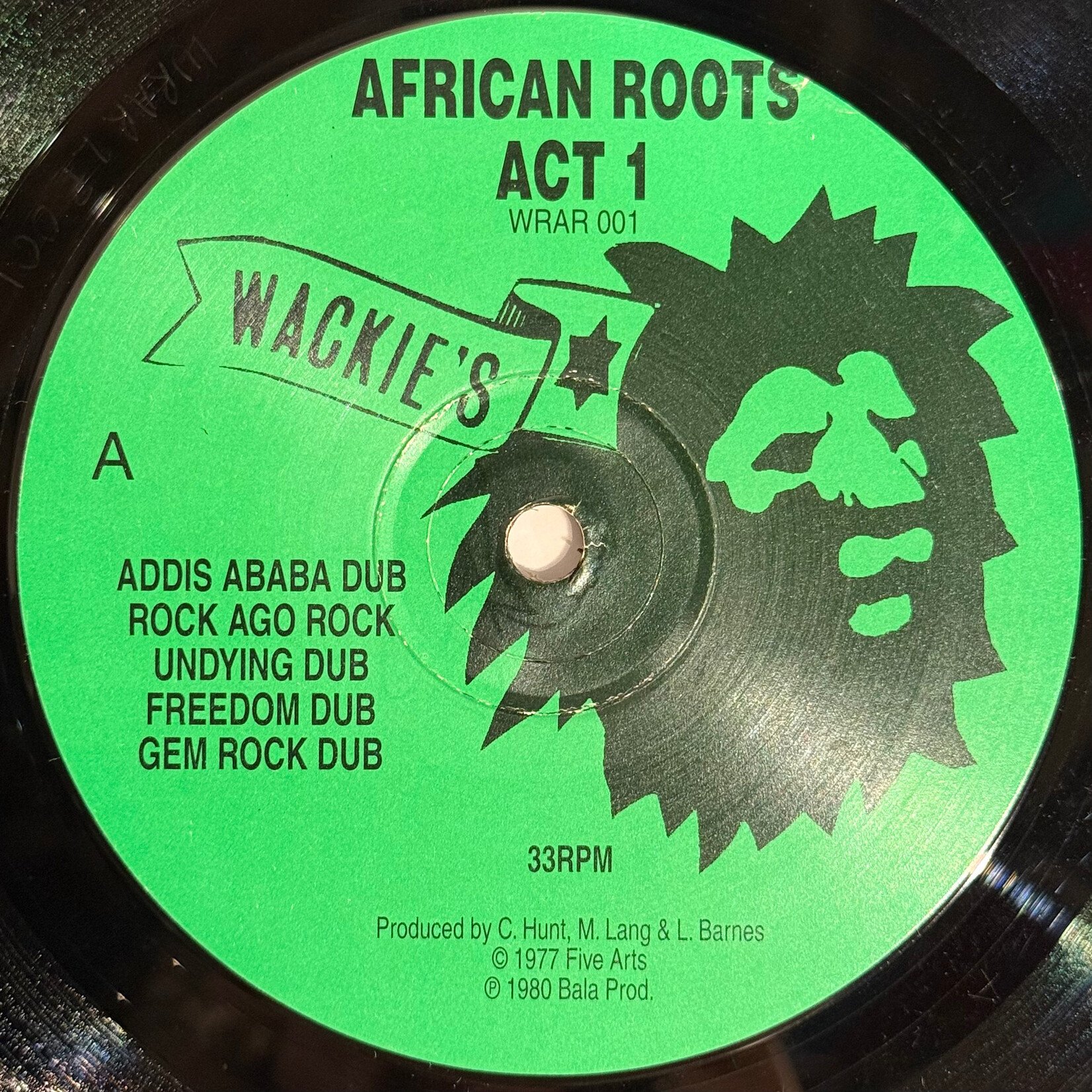 [Kollectibles] Bullwackies All Stars: African Roots Act I (1980s, UK, VG+) [WACKIE'S]