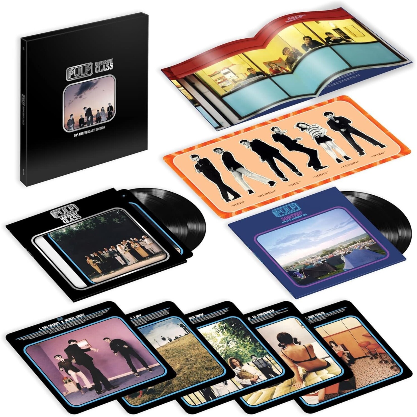 [New] Pulp: Different Class 30th Anniversary Edition (4LP) [UNIVERSAL MUSIC INTL.]