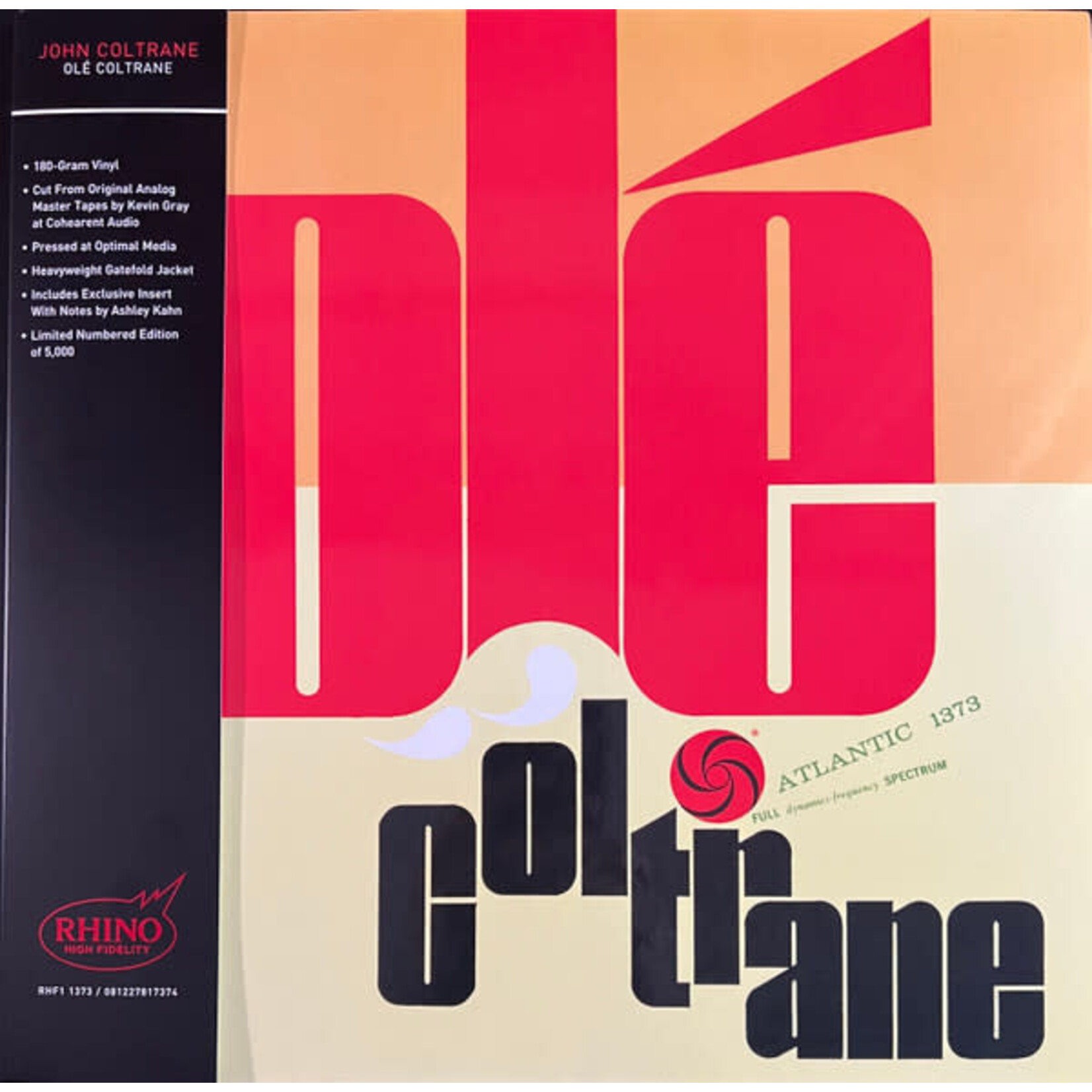 [New Vinyl] Coltrane, John: Ole Coltrane (180g-Rhino High Fidelity Series) [RHINO]