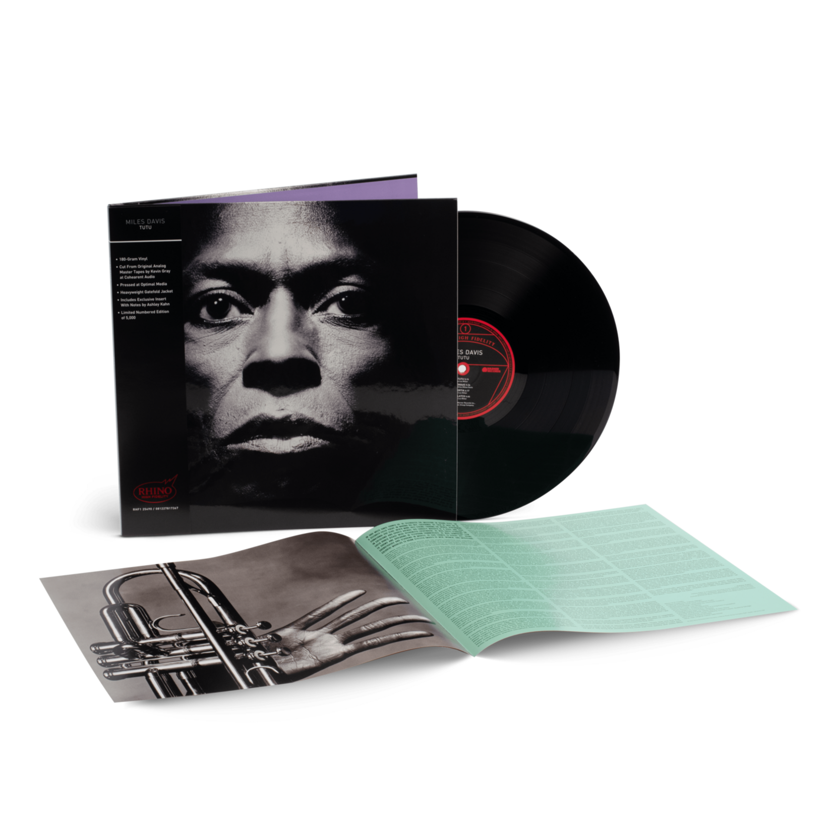 [New Vinyl] Davis, Miles: Tutu (180g-Rhino High Fidelity Series) [RHINO]