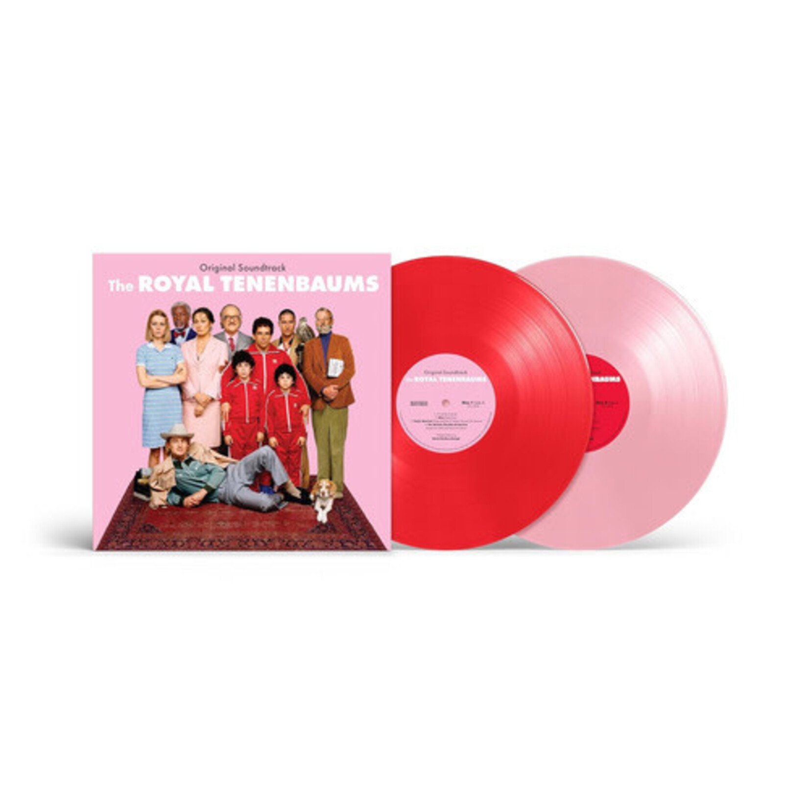 [New] Soundtrack: The Royal Tenenbaums (2LP, Apple Red & Baby Pink Vinyl) [DISNEY]