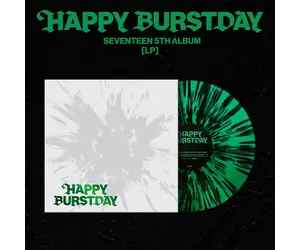 Seventeen: Happy Burstday (black splatter on evergreen vinyl