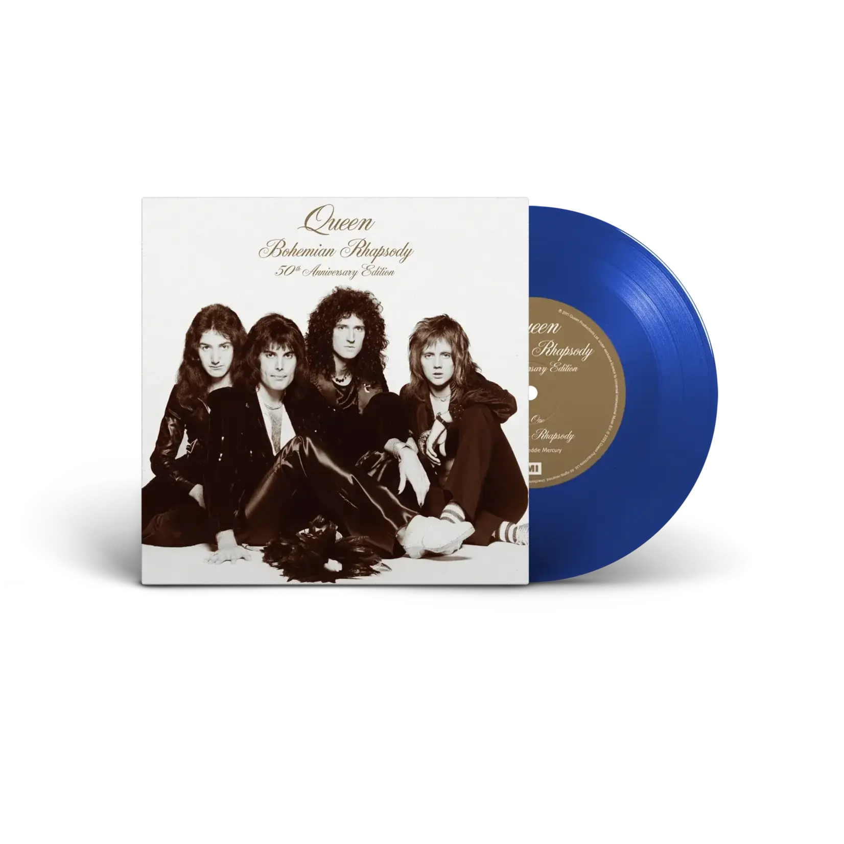 [New] Queen: Bohemian Rhapsody/I'm in Love with My Car (transparent blue 7" single) [(7"), HOLLYWOOD]