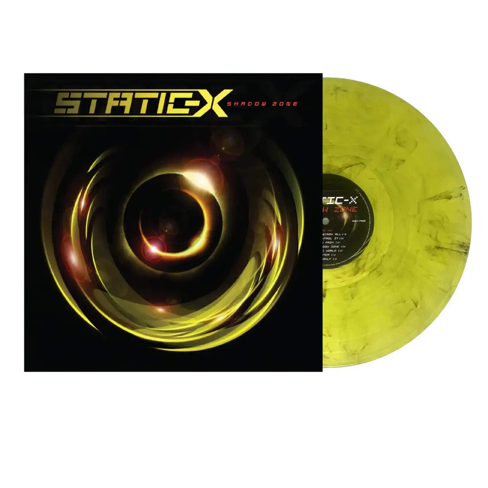 [New] Static-X: Shadow Zone (Remastered) (Yellow Smoke Vinyl) [REAL GONE MUSIC]