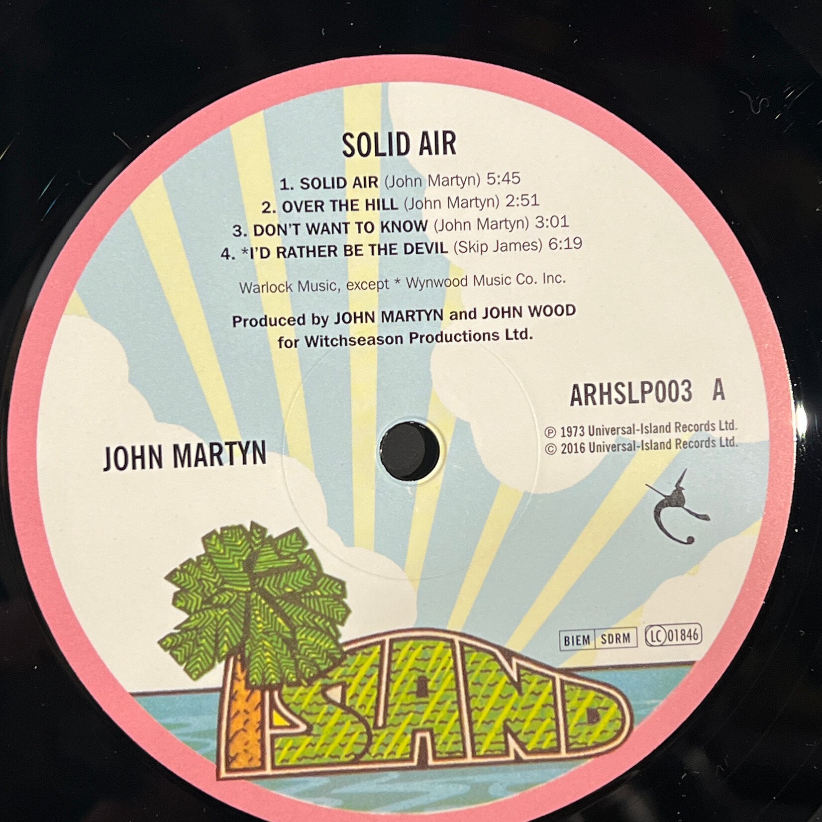 [Kollectibles] Martyn, John: Solid Air (2016, Europe, Half-Speed Master, Ex) [ISLAND]