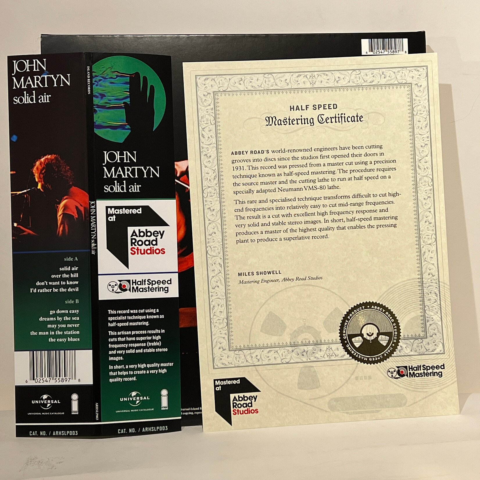 [Kollectibles] Martyn, John: Solid Air (2016, Europe, Half-Speed Master, Ex) [ISLAND]