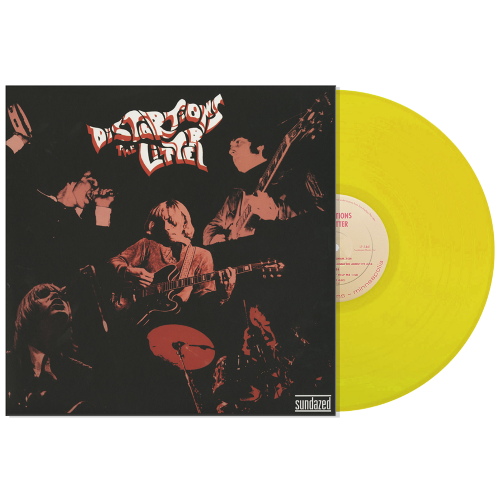 [New Vinyl] Litter, The: Distortions (Yellow Vinyl) [SUNDAZED MUSIC, INC.]