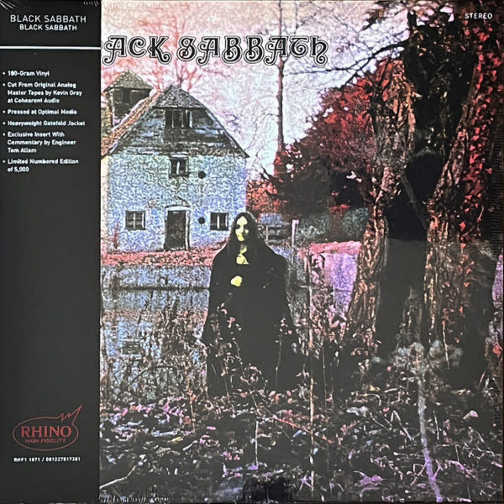 [Kollectibles] Black Sabbath: Self-titled (2024, USA, Limited Ed. 180g, EX) [RHINO]