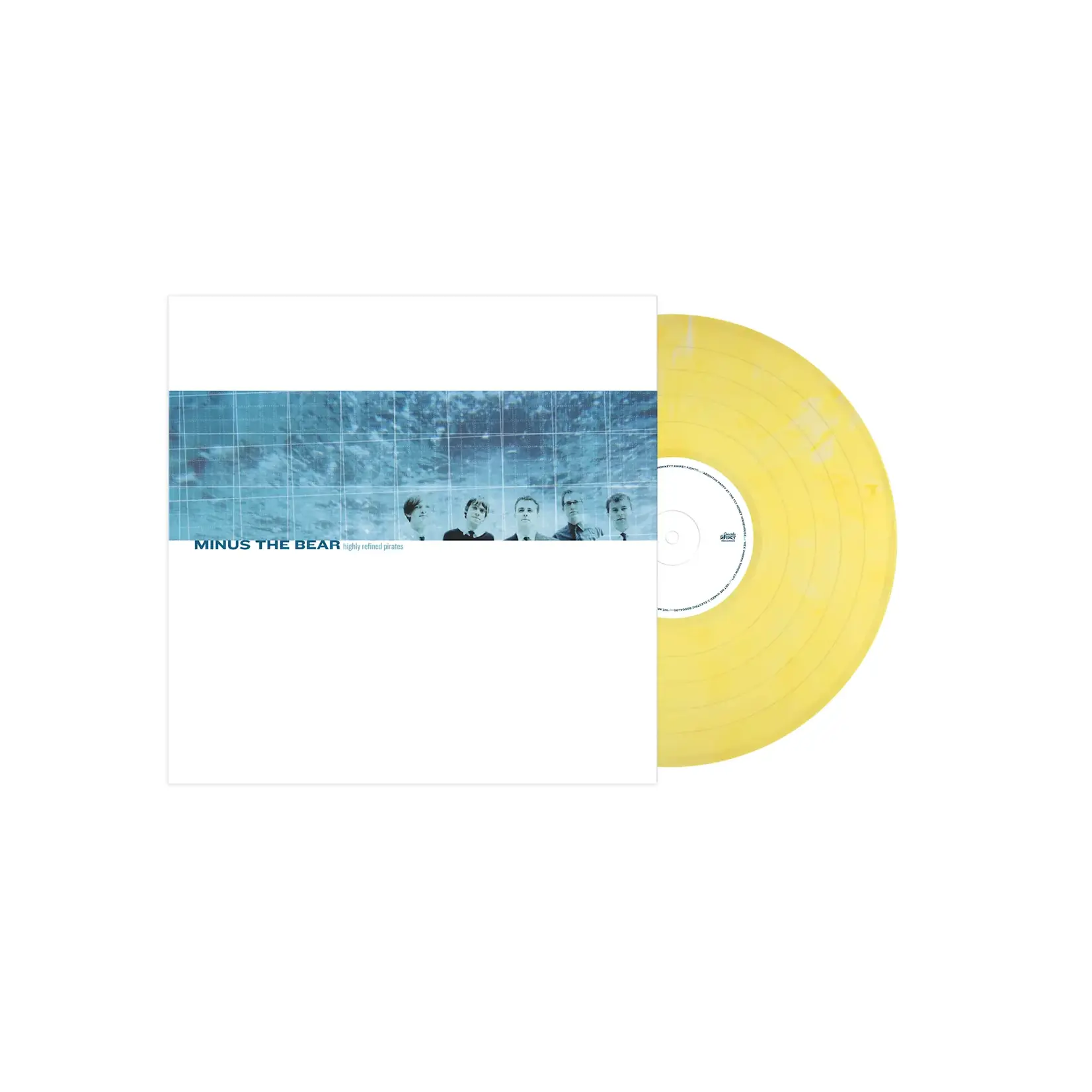 [New Vinyl] Minus The Bear: Highly Refined Pirates (Yellow Blend Coloured Vinyl) [SUICIDE SQUEEZE]