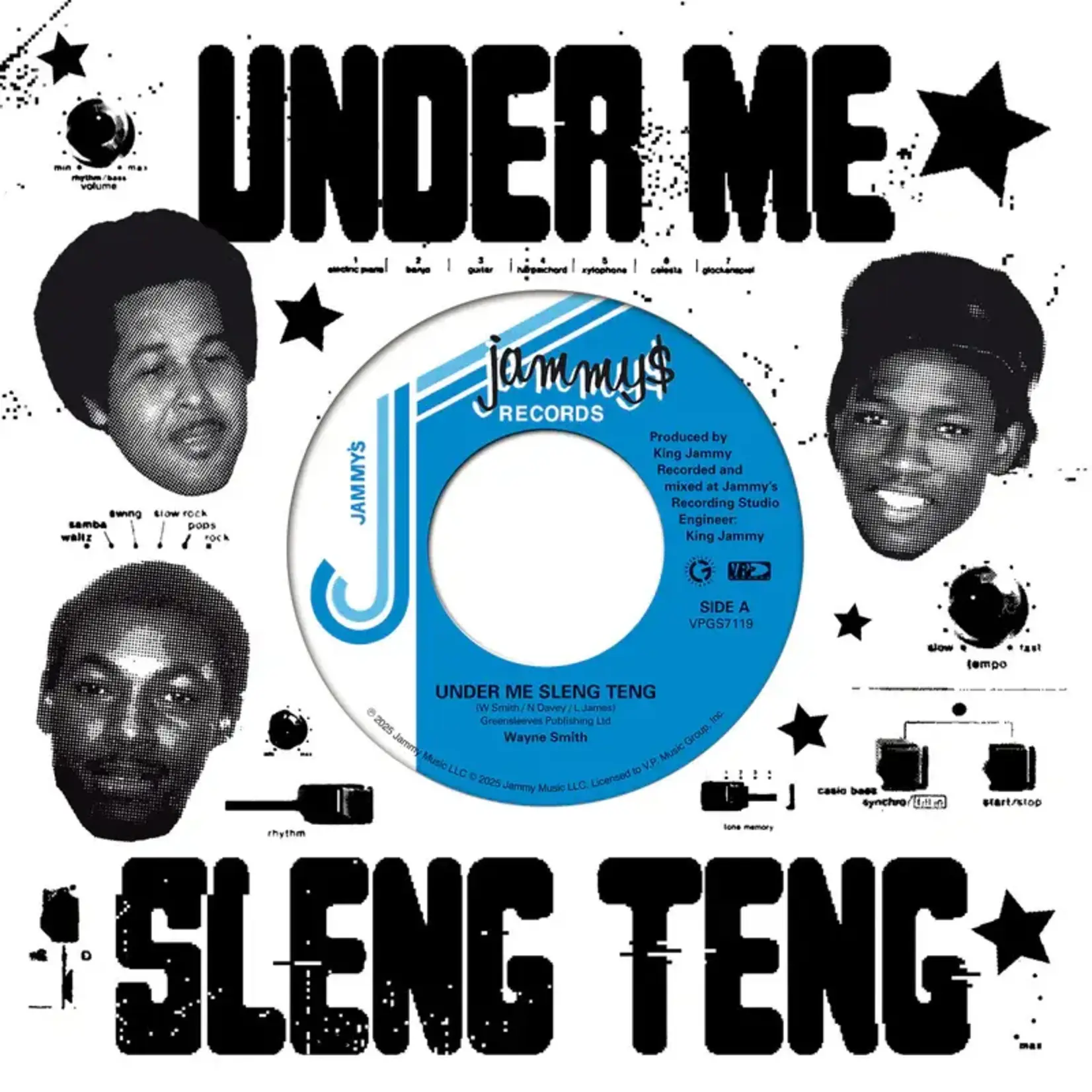 [New Vinyl] Smith, Wayne: Under Me Sleng Teng [(7"), VP]