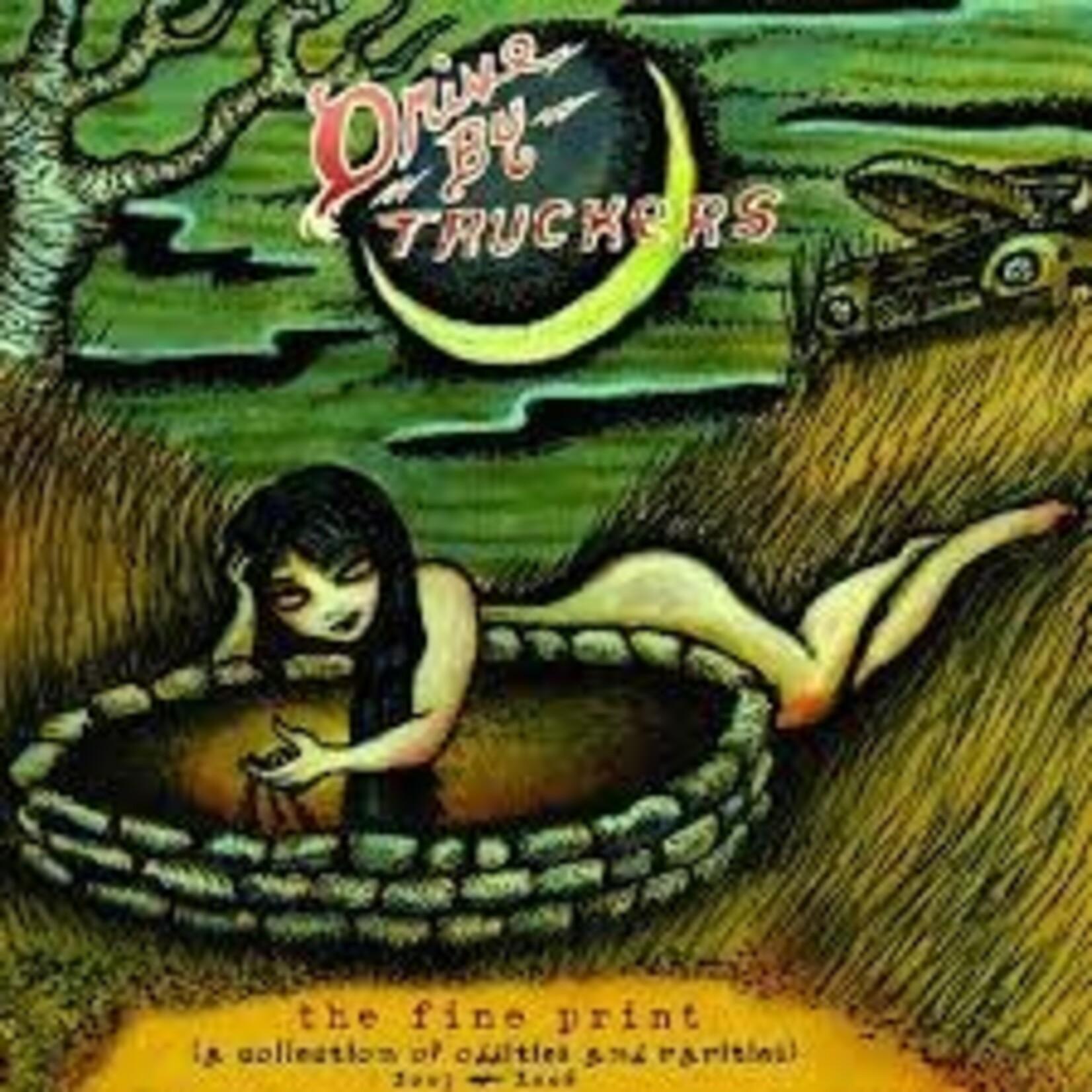 [New Vinyl] Drive-By Truckers: The Fine Print (Crystal Blue Curaçao Vinyl) [NEW WEST RECORDS]