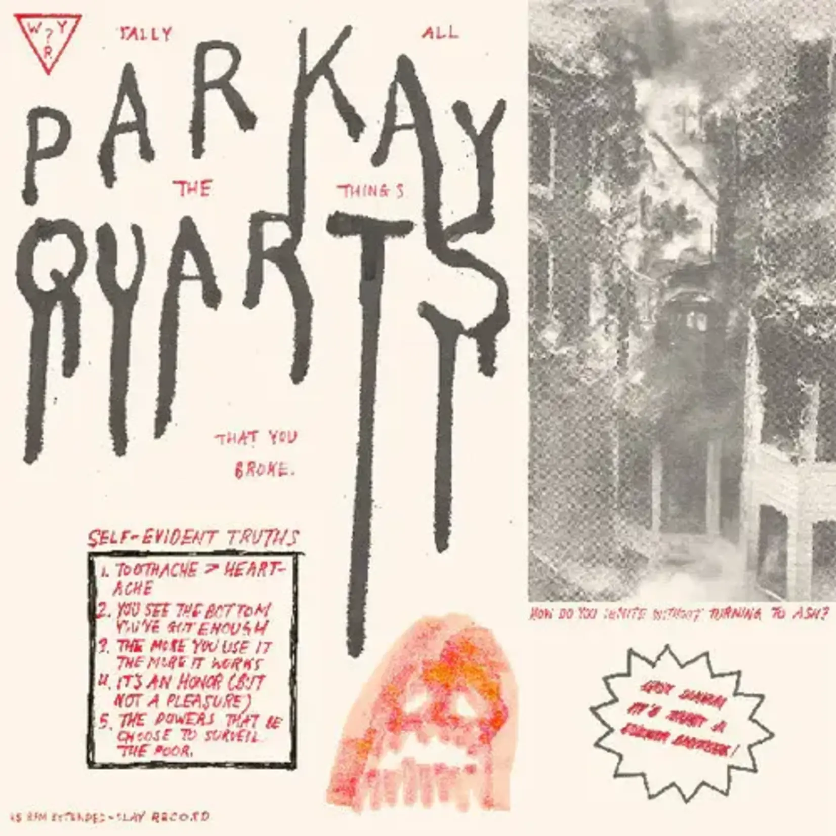 [New Vinyl] Parquet Courts: Tally All the Things You Broke EP [ROUGH TRADE]