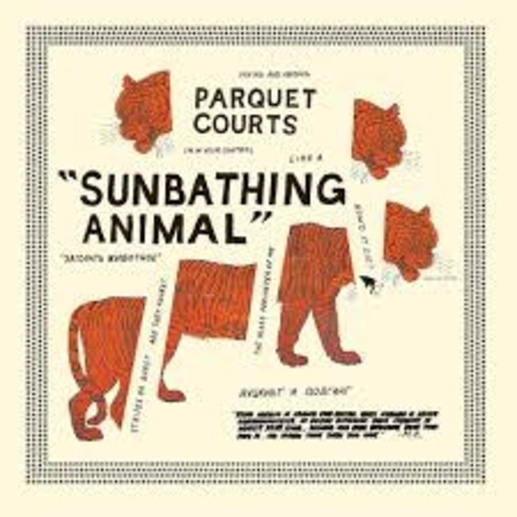 [New Vinyl] Parquet Courts: Sunbathing Animal [ROUGH TRADE]