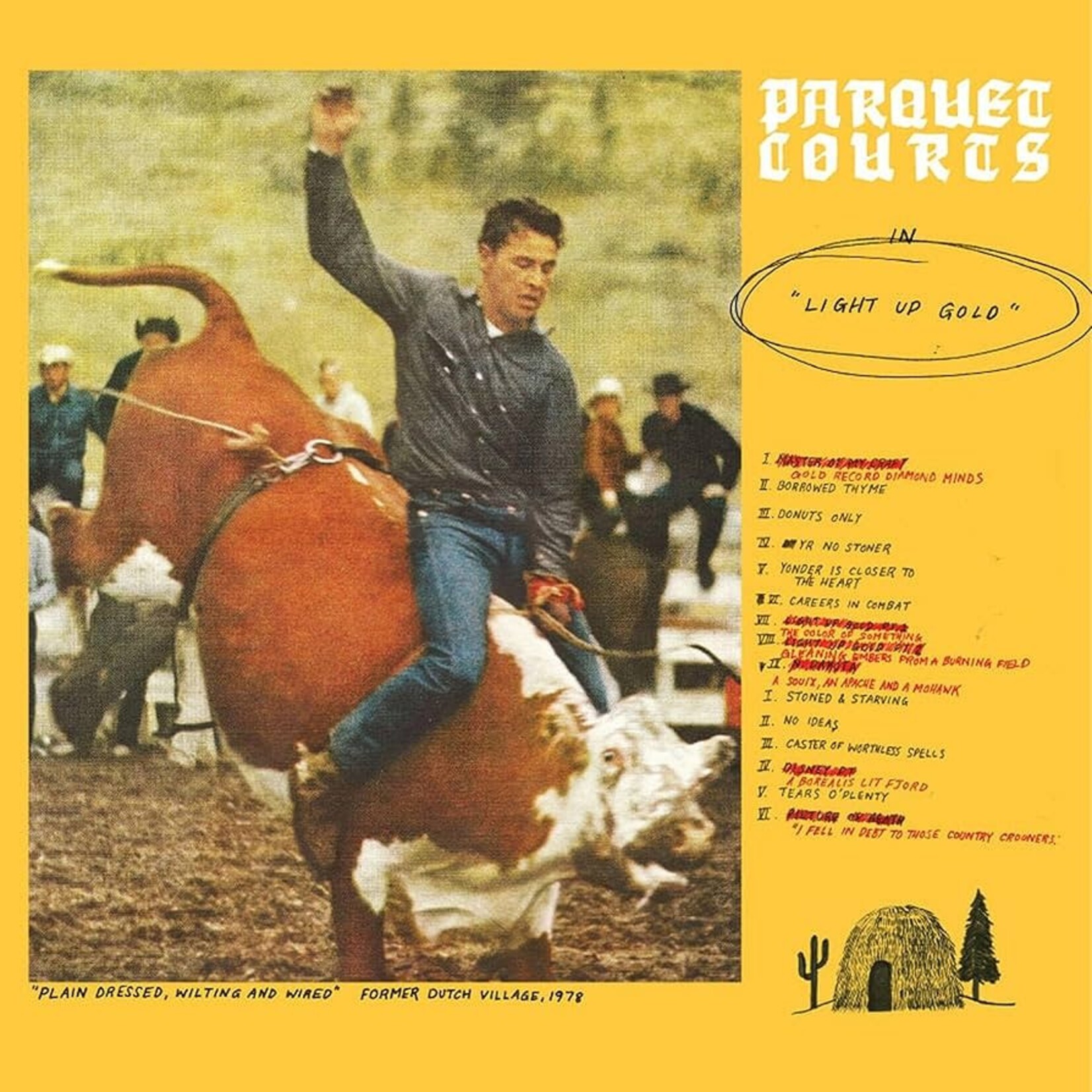 [New Vinyl] Parquet Courts: Light Up Gold [ROUGH TRADE]