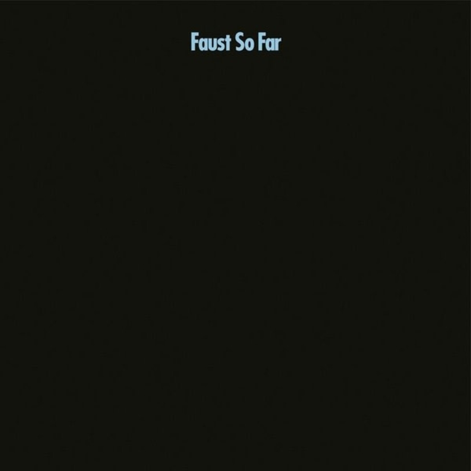 [New Vinyl] Faust: So Far (blue vinyl) [BUREAU B]