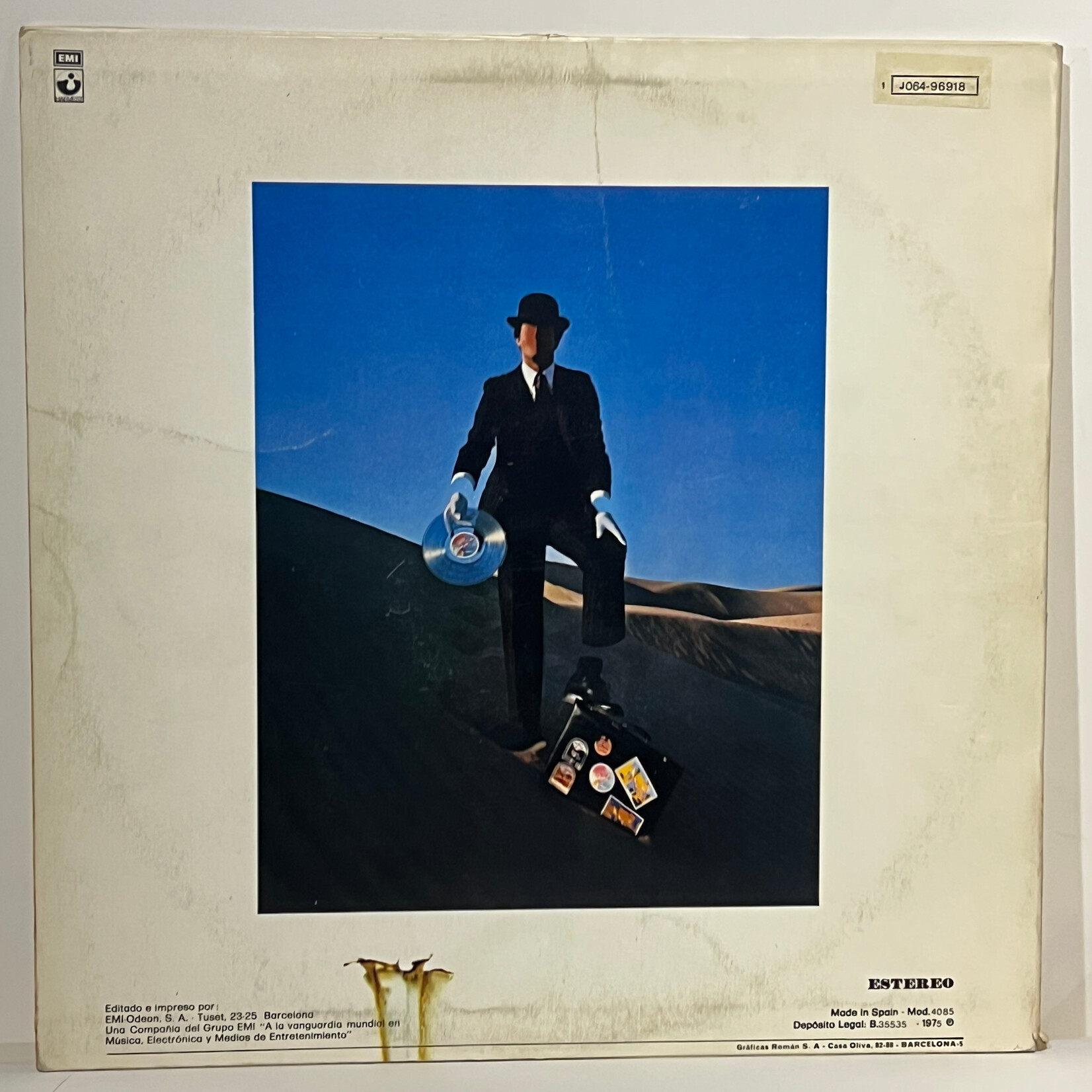 [Kollectibles] Pink Floyd: Wish You Were Here (1975, Spain, VG+) [HARVEST]
