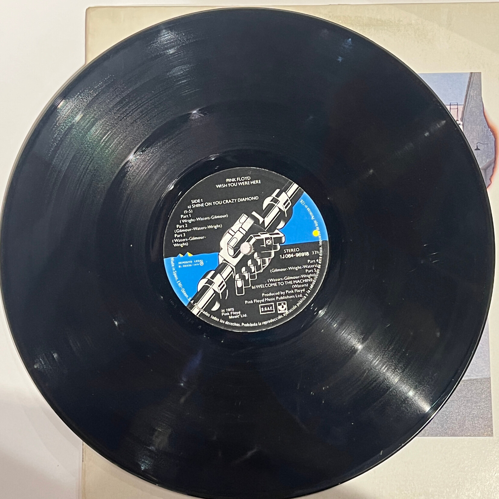 [Kollectibles] Pink Floyd: Wish You Were Here (1975, Spain, VG+) [HARVEST]