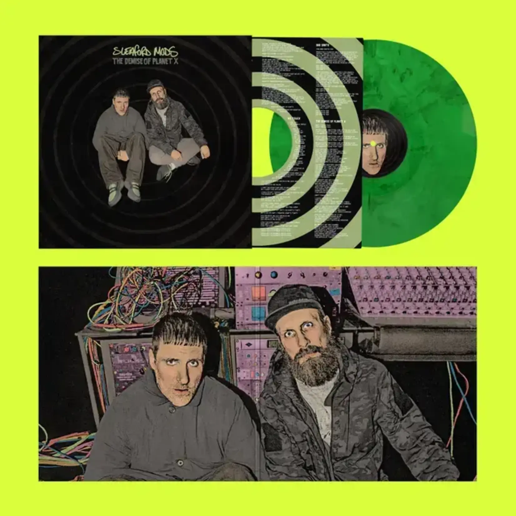[New Vinyl] Sleaford Mods: The Demise Of Planet X (indie shop edition/neon green) [ROUGH TRADE]