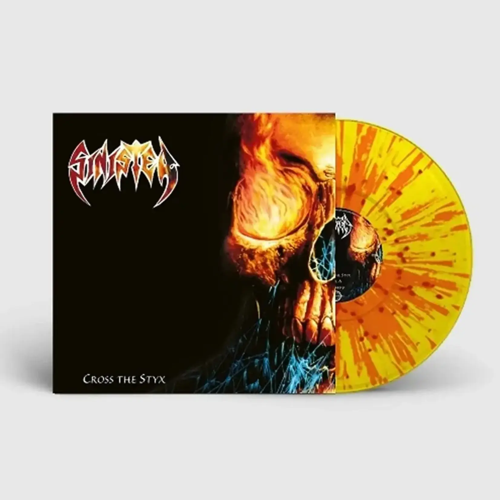 [New Vinyl] Sinister: Cross The Styx (yellow with red & orange splatter) [NUCLEAR BLAST ARCHIV]