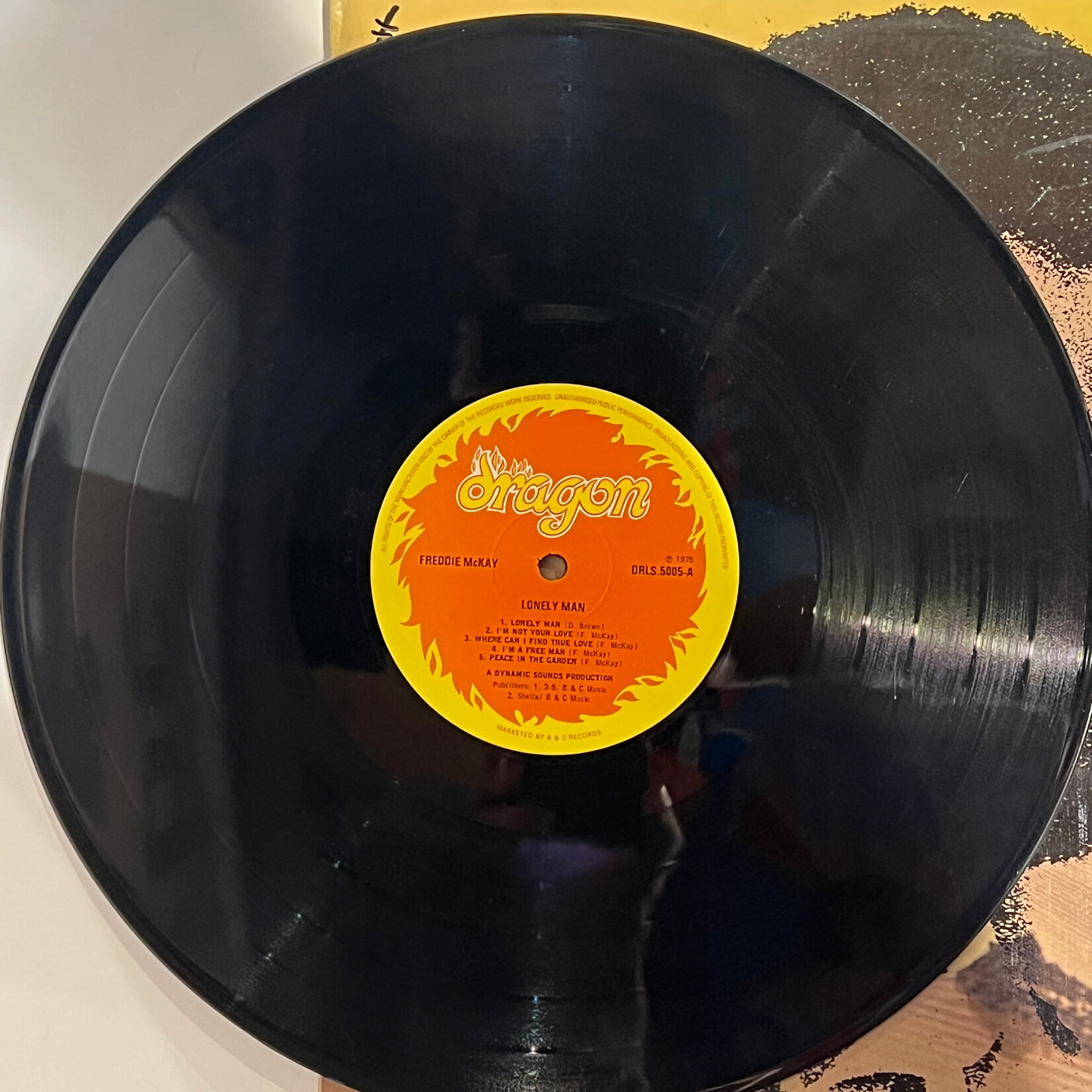 [Kollectibles] McKay, Freddie: Lonely Man (1975, UK, Disc VG+) [DRAGON]