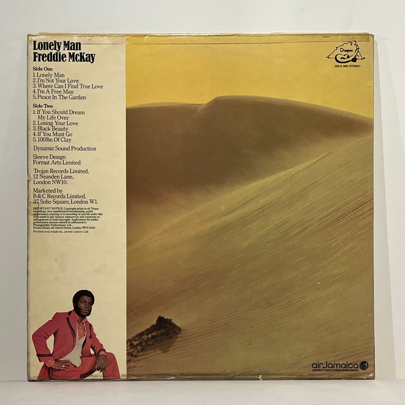 [Kollectibles] McKay, Freddie: Lonely Man (1975, UK, Disc VG+) [DRAGON]