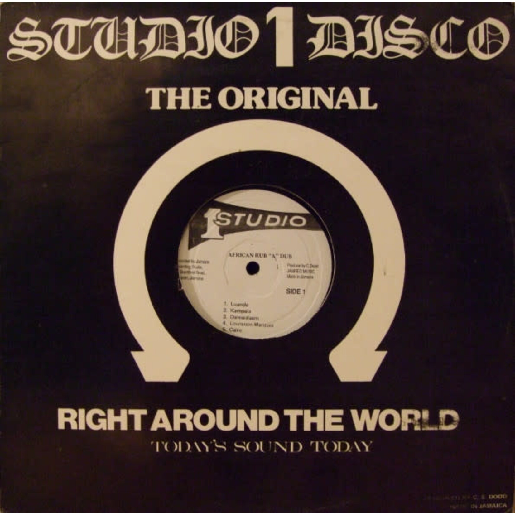 [Kollectibles] Dub Specialist: African Rub "A" Dub (1970, Jamaica, VG+) [STUDIO 1]