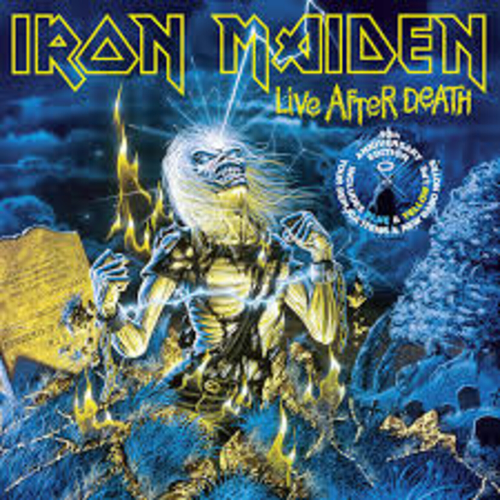 [New Vinyl] Iron Maiden: Live After Death (Colour Vinyl) [Warner]