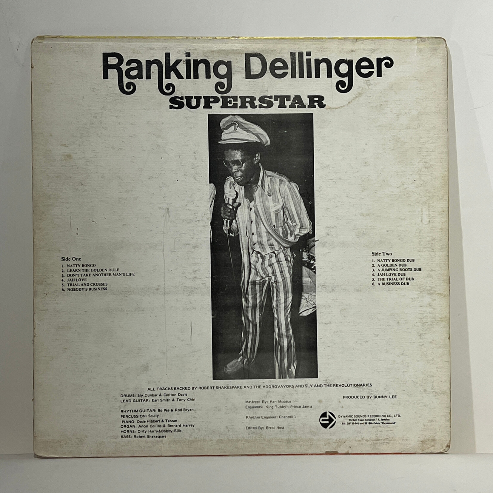 [Kollectibles] Ranking Dellinger: Superstar (1977, Jamaica, VG) [WEED BEAT]