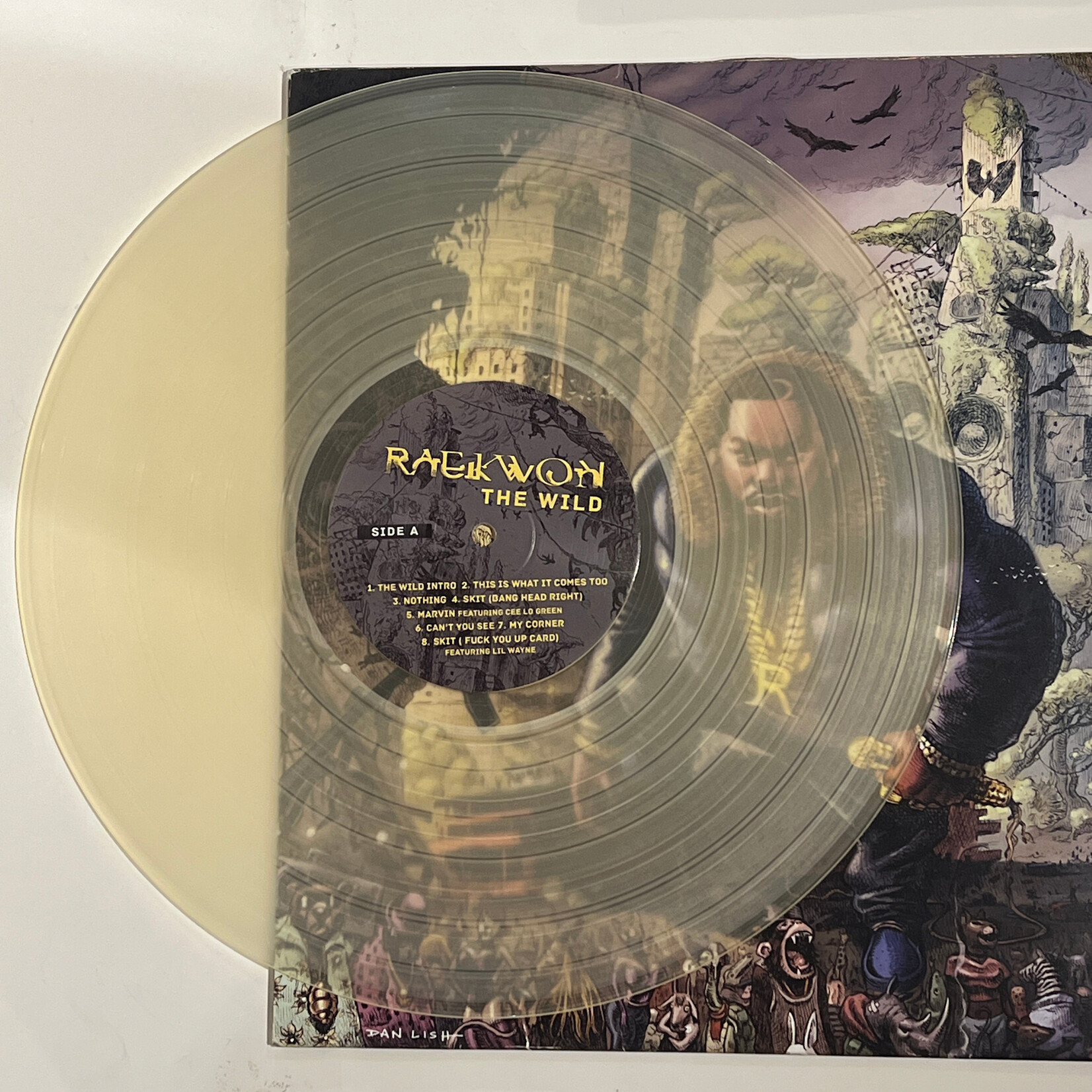[Kollectibles] Raekwon: The Wild (2017, USA, White translucent, VG+) [EMPIRE]