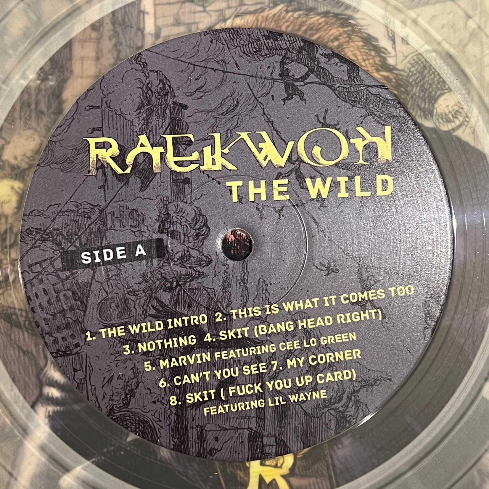 [Kollectibles] Raekwon: The Wild (2017, USA, White translucent, VG+) [EMPIRE]